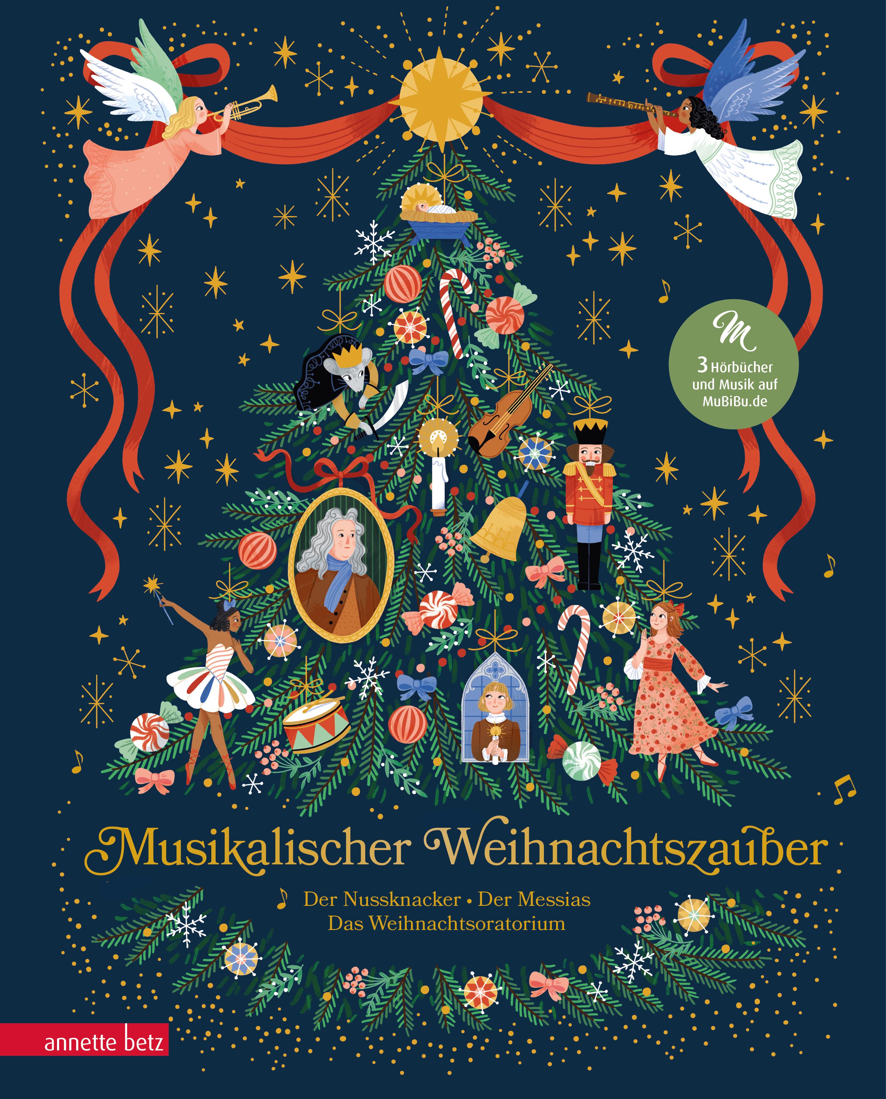 Vorderes Coverbild Musikalischer Weihnachtszauber (Musikbilderbuch mit Musik zum Streamen)