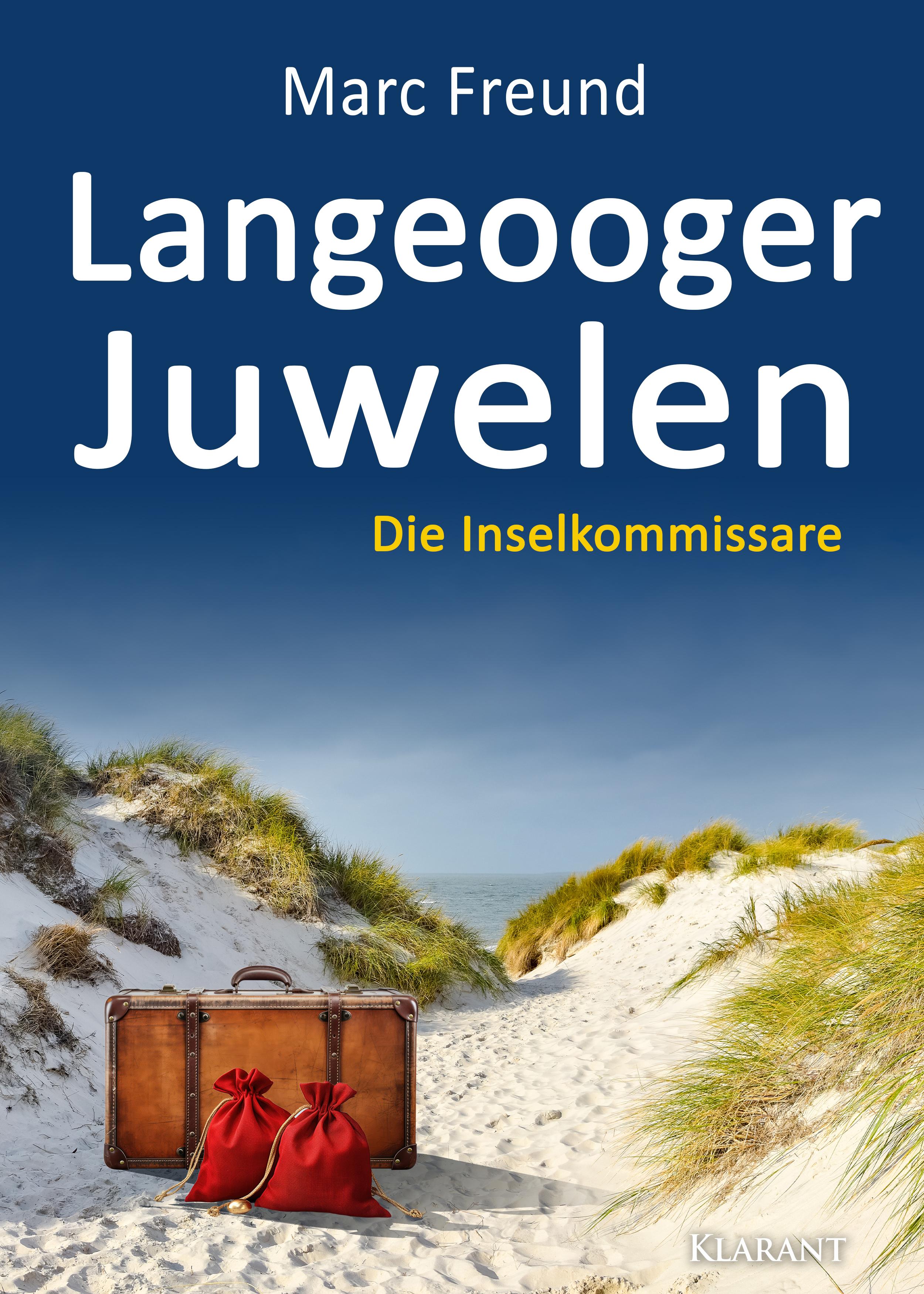Vorderes Coverbild Langeooger Juwelen. Ostfrieslandkrimi