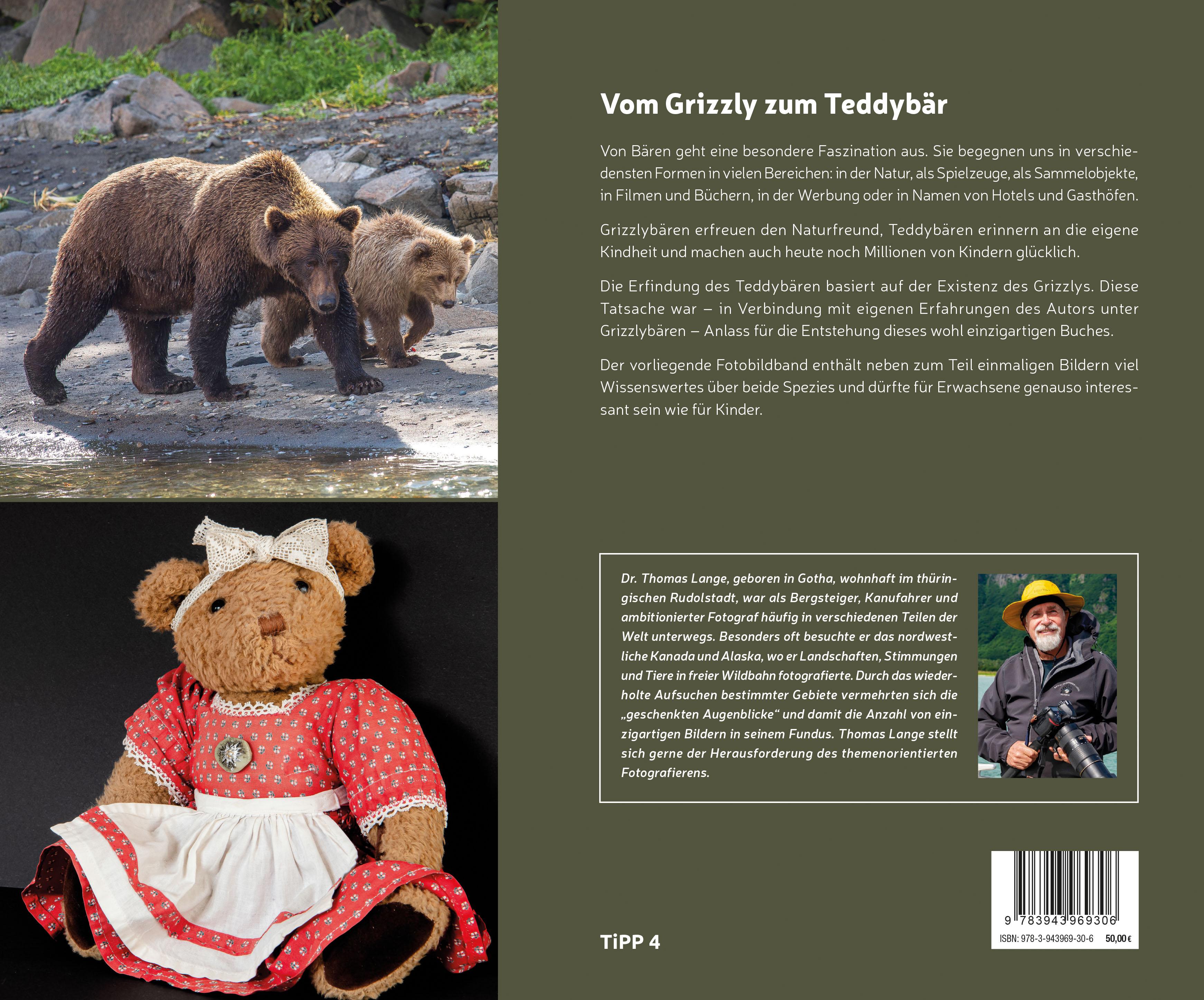 Rückseitencover Vom Grizzly zum Teddybär
