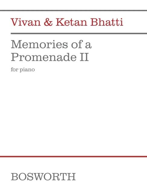 Vorderes Coverbild Bhatti: Memories of a Promenade II for Piano
