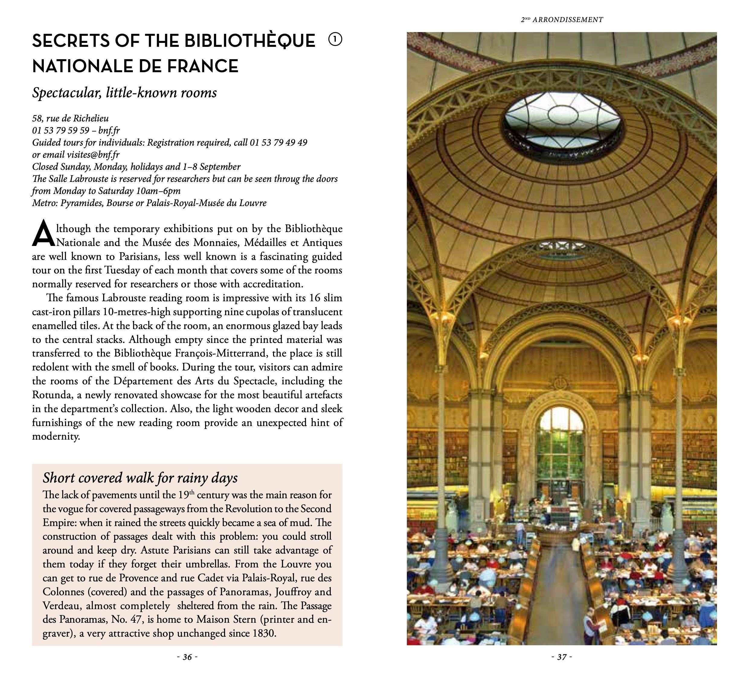 Beispielinhalt (Bild) Secret Paris