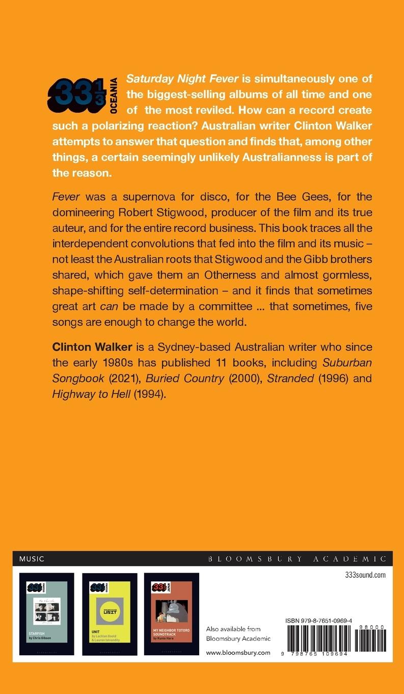 Rückseitencover Soundtrack from Saturday Night Fever