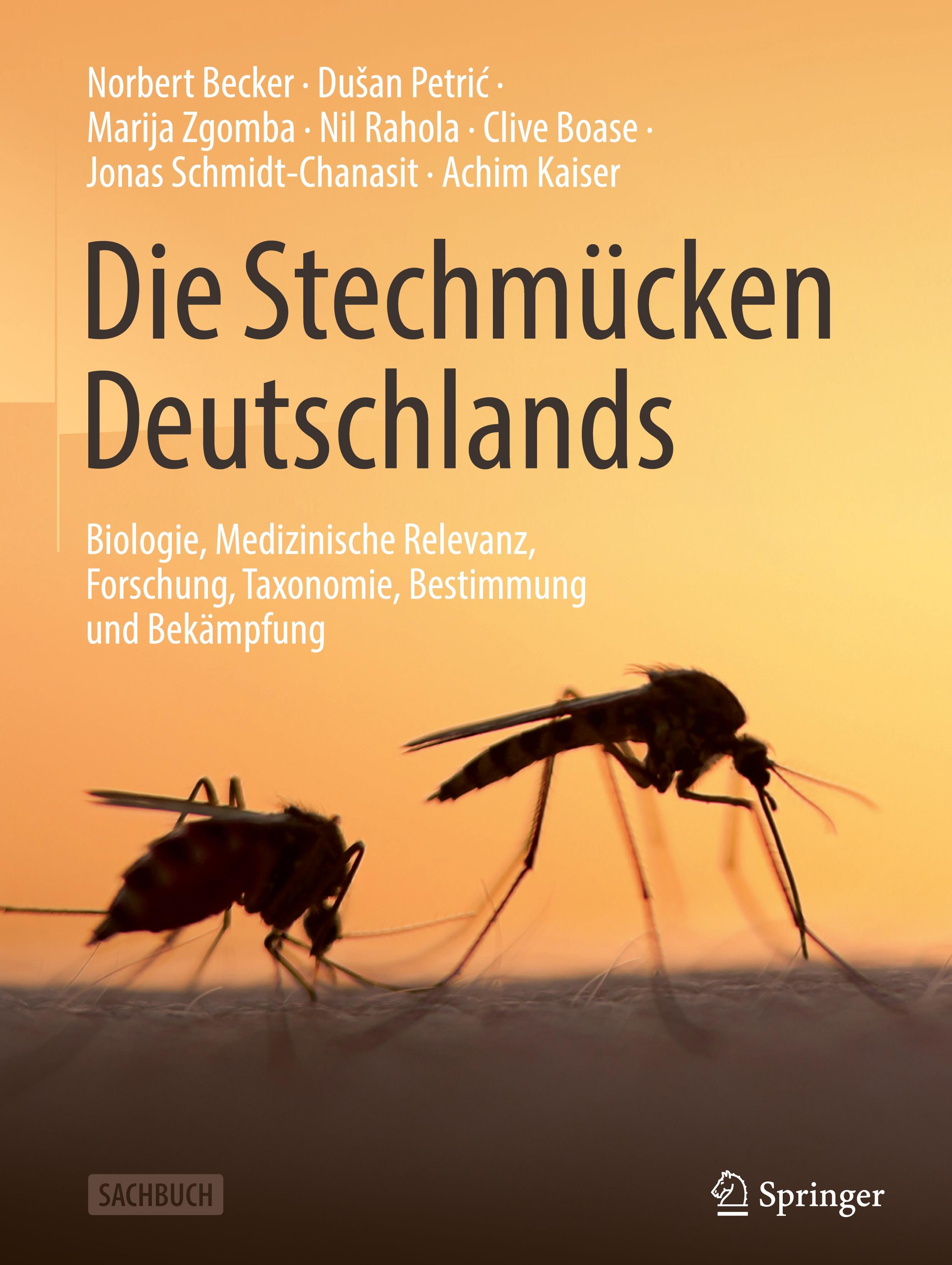 Vorderes Coverbild Die Stechmücken Deutschlands