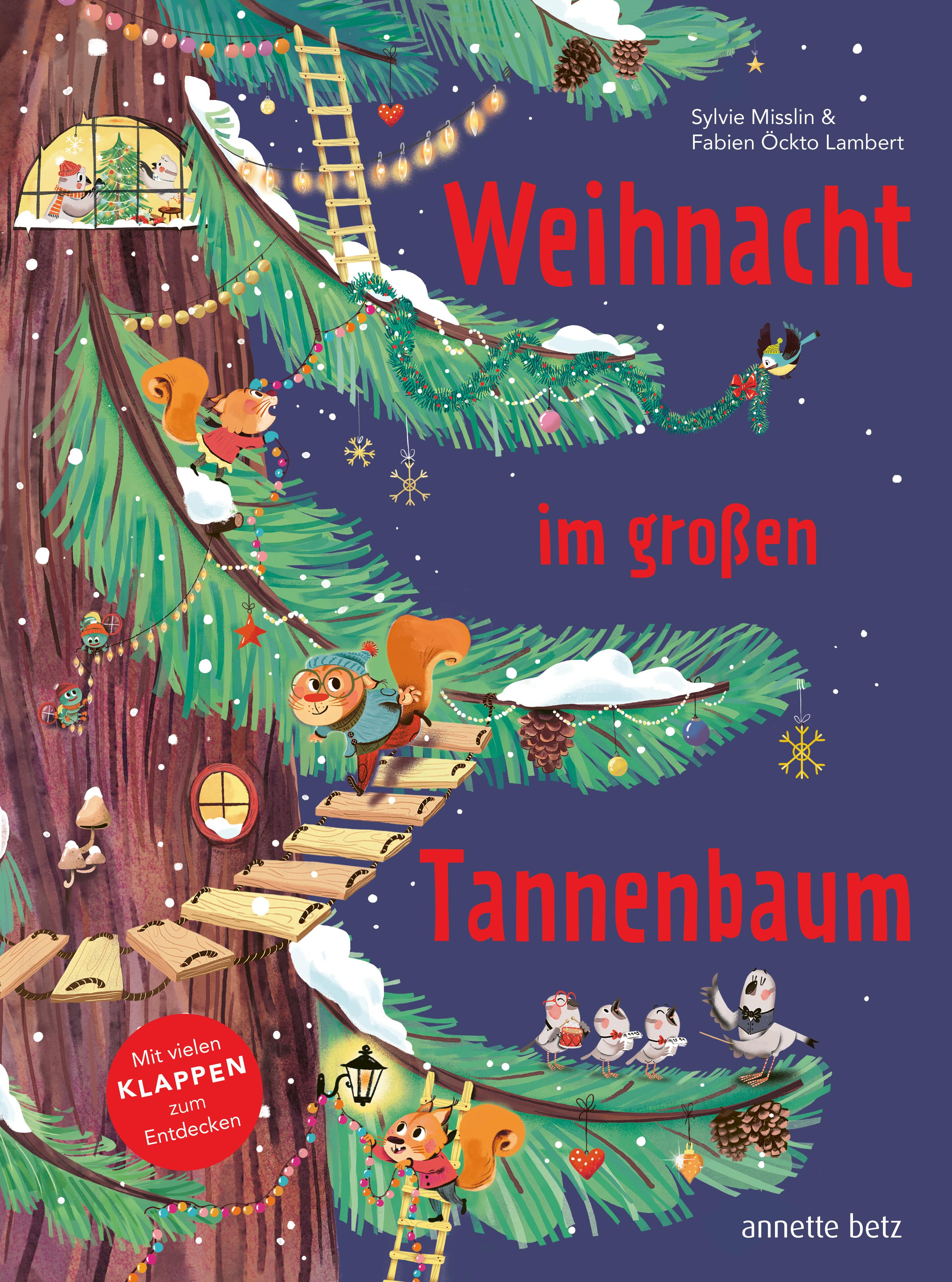 Vorderes Coverbild Weihnacht im großen Tannenbaum - Ein Pappbilderbuch mit vielen Klappen zum Entdecken und gemeinsamen Betrachten