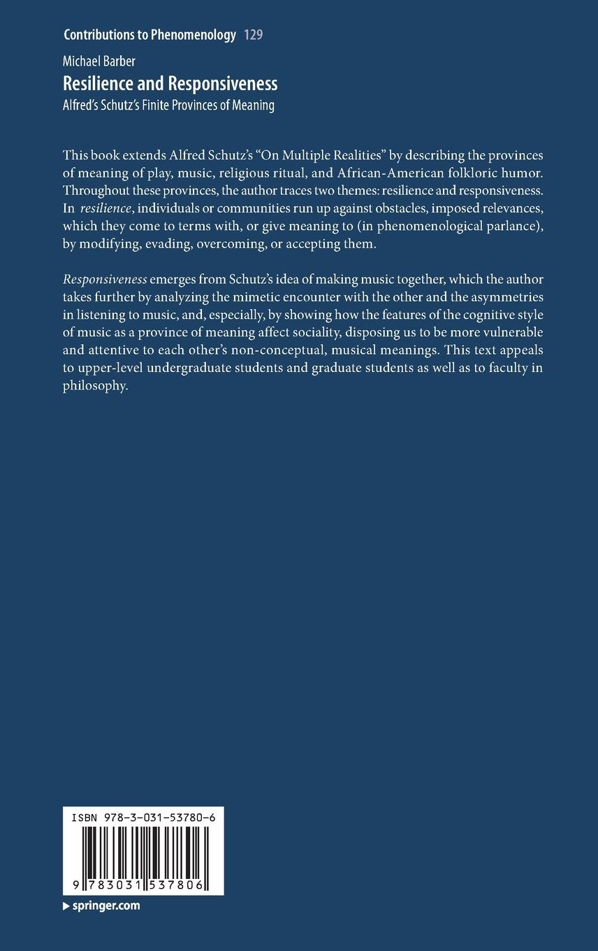 Rückseitencover Resilience and Responsiveness