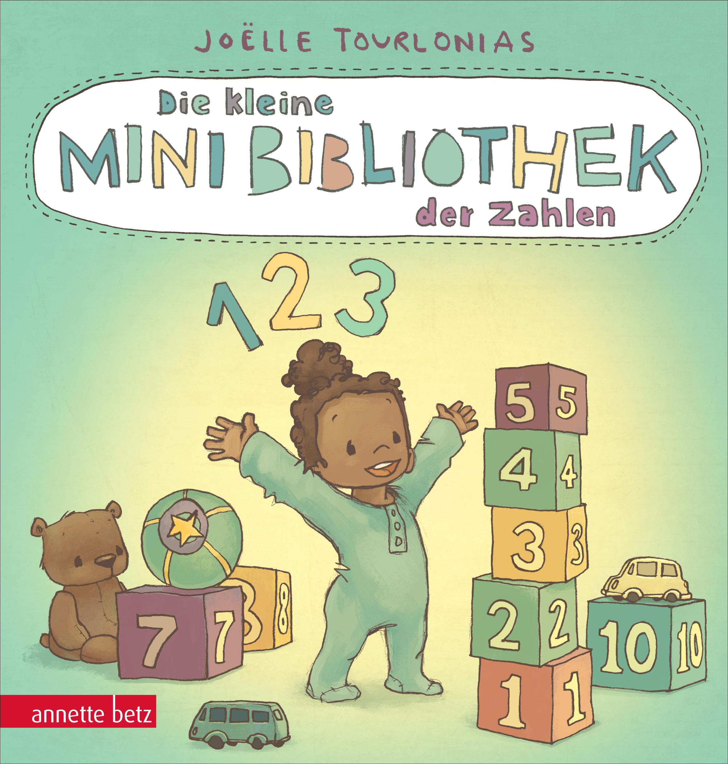 Vorderes Coverbild Die kleine Mini-Bibliothek der Zahlen - Ein Pappbilderbuch zum Zählenlernen (Die Mini-Bibliothek der Wörter)