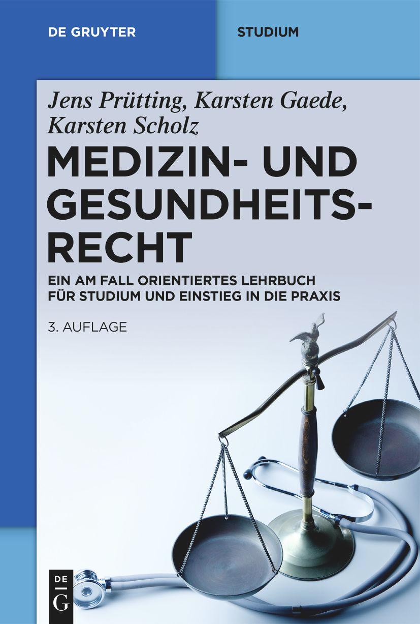Vorderes Coverbild Medizin- und Gesundheitsrecht