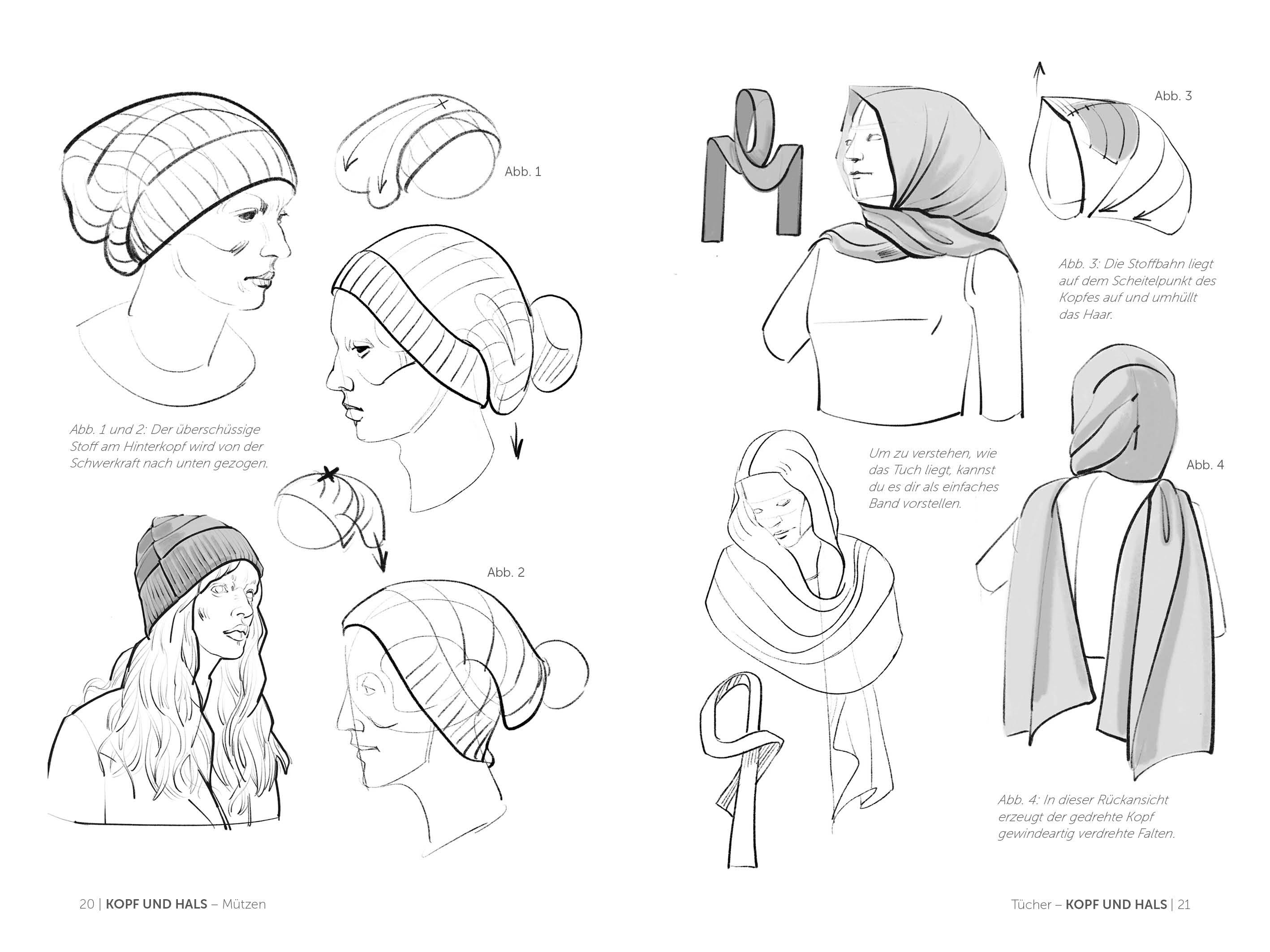 Beispielinhalt (Bild) Morpho Detail. Kleidung und Faltenwurf