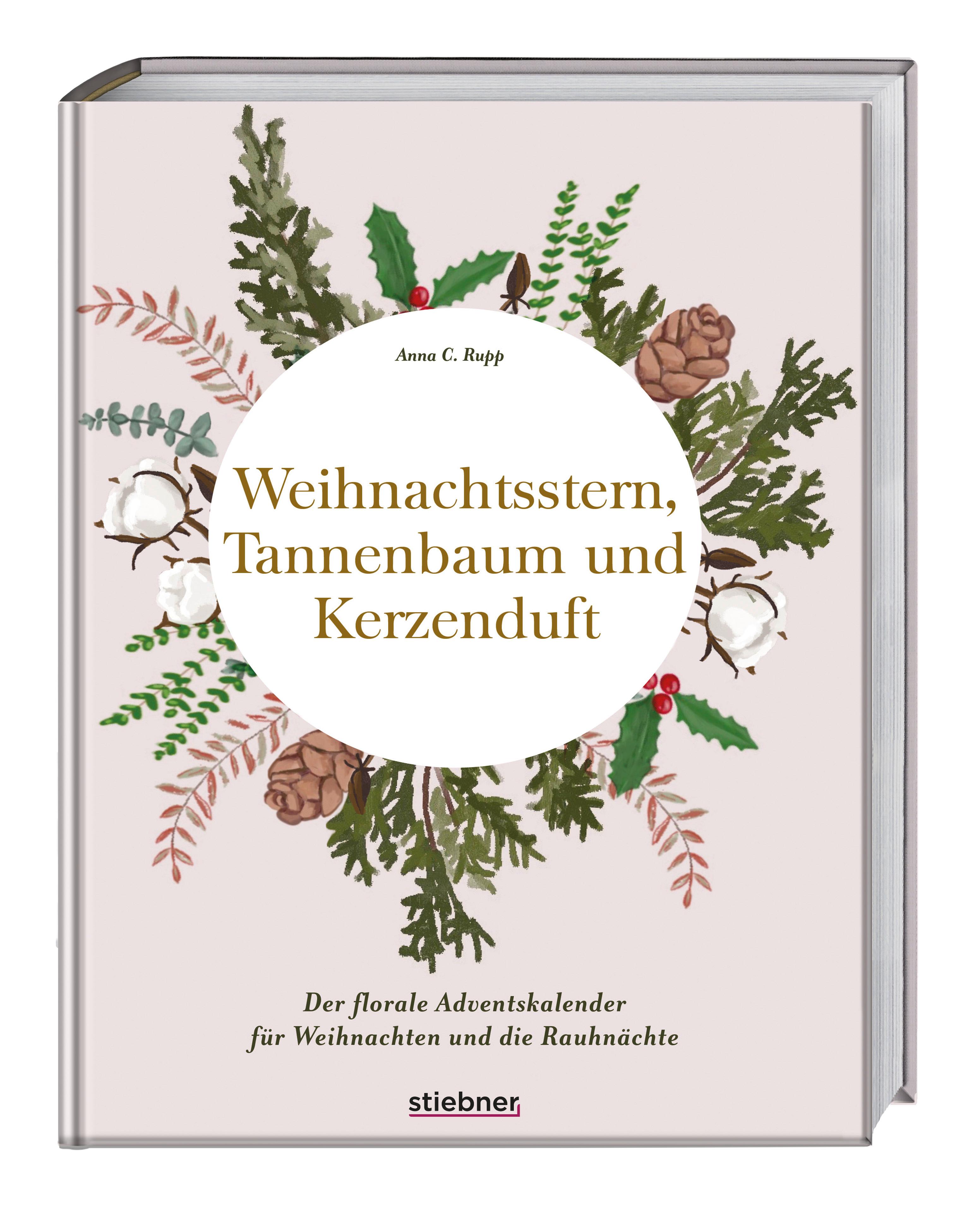Vorderes Coverbild Weihnachtsstern, Tannenbaum und Kerzenduft