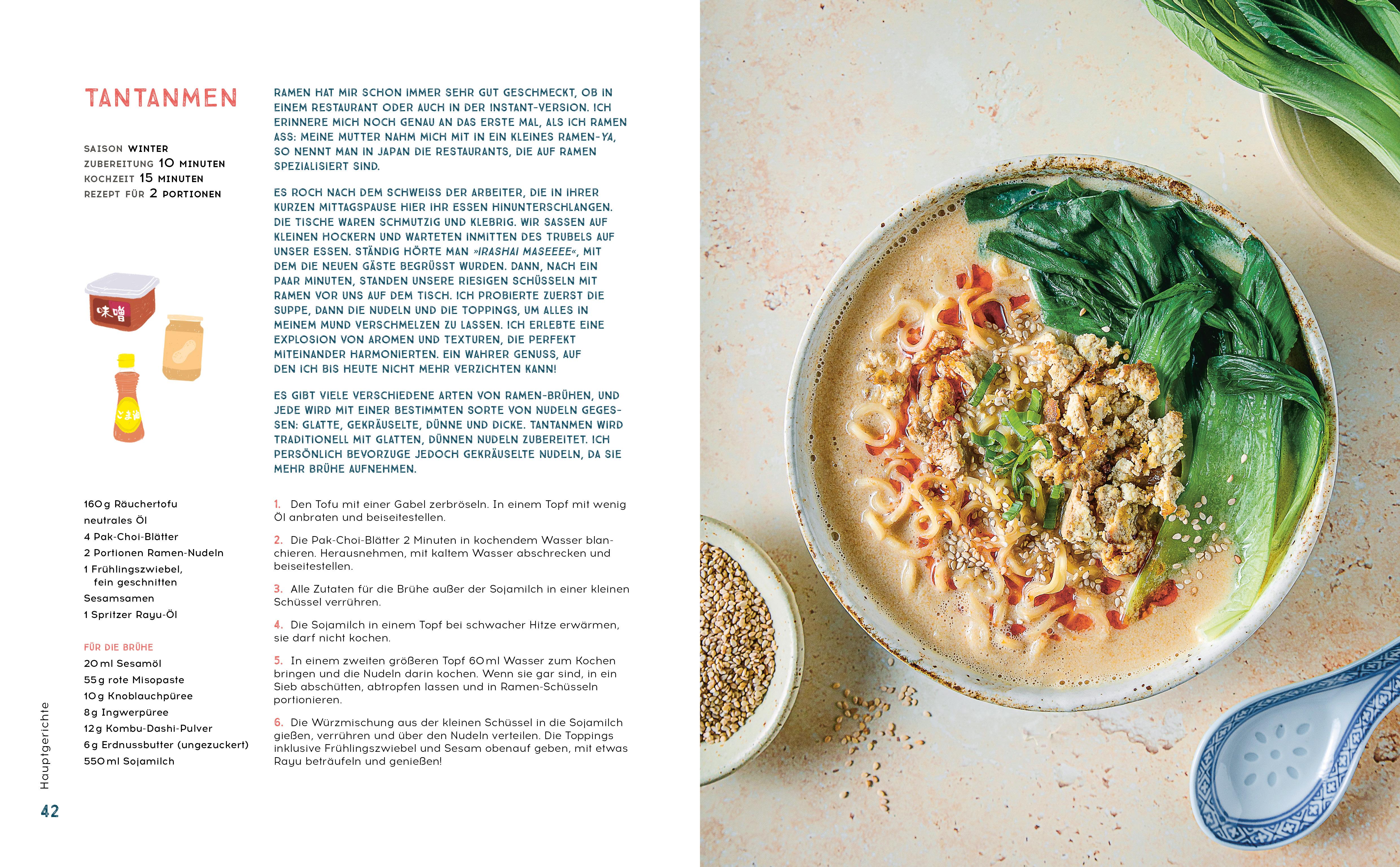 Beispielinhalt (Bild) Japan vegan