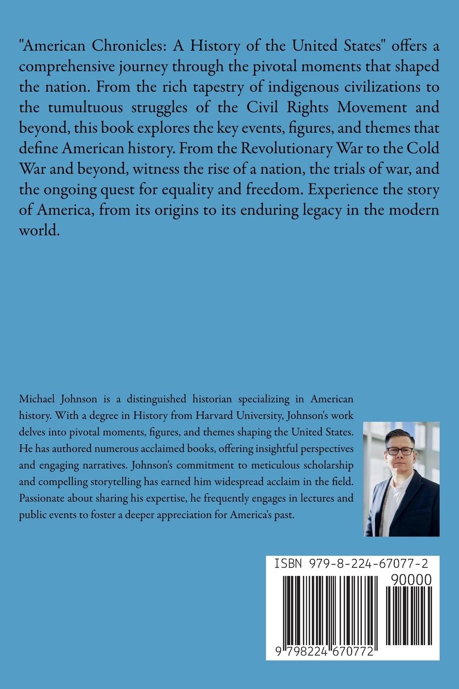 Rückseitencover American Chronicles