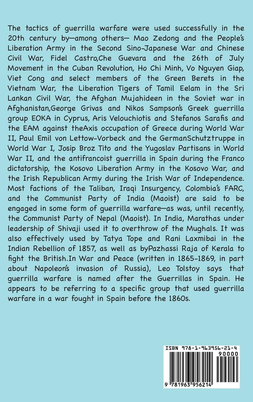 Rückseitencover CIA Manual For Psychological Operations in Guerrilla Warfare