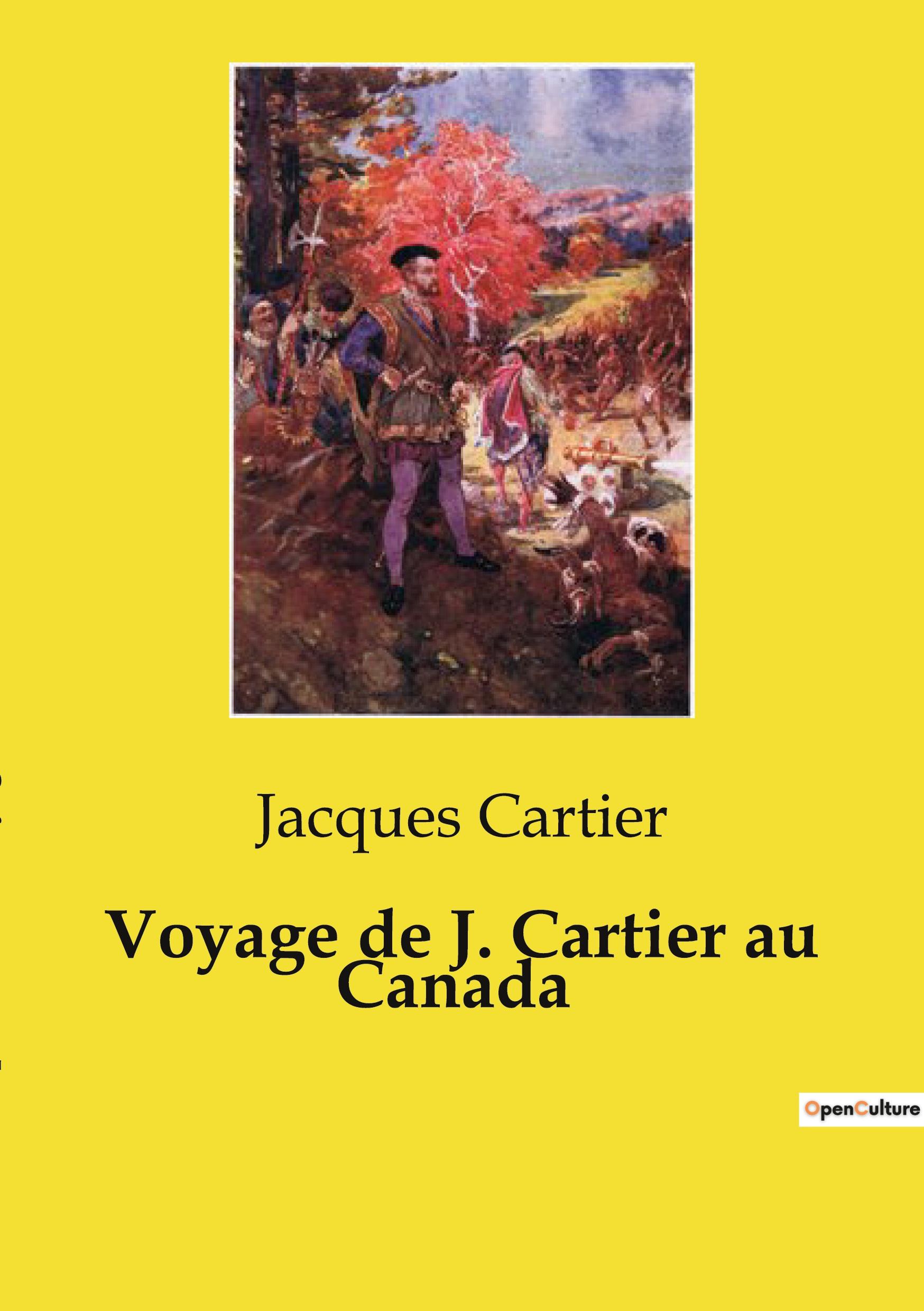 Vorderes Coverbild Voyage de J. Cartier au Canada