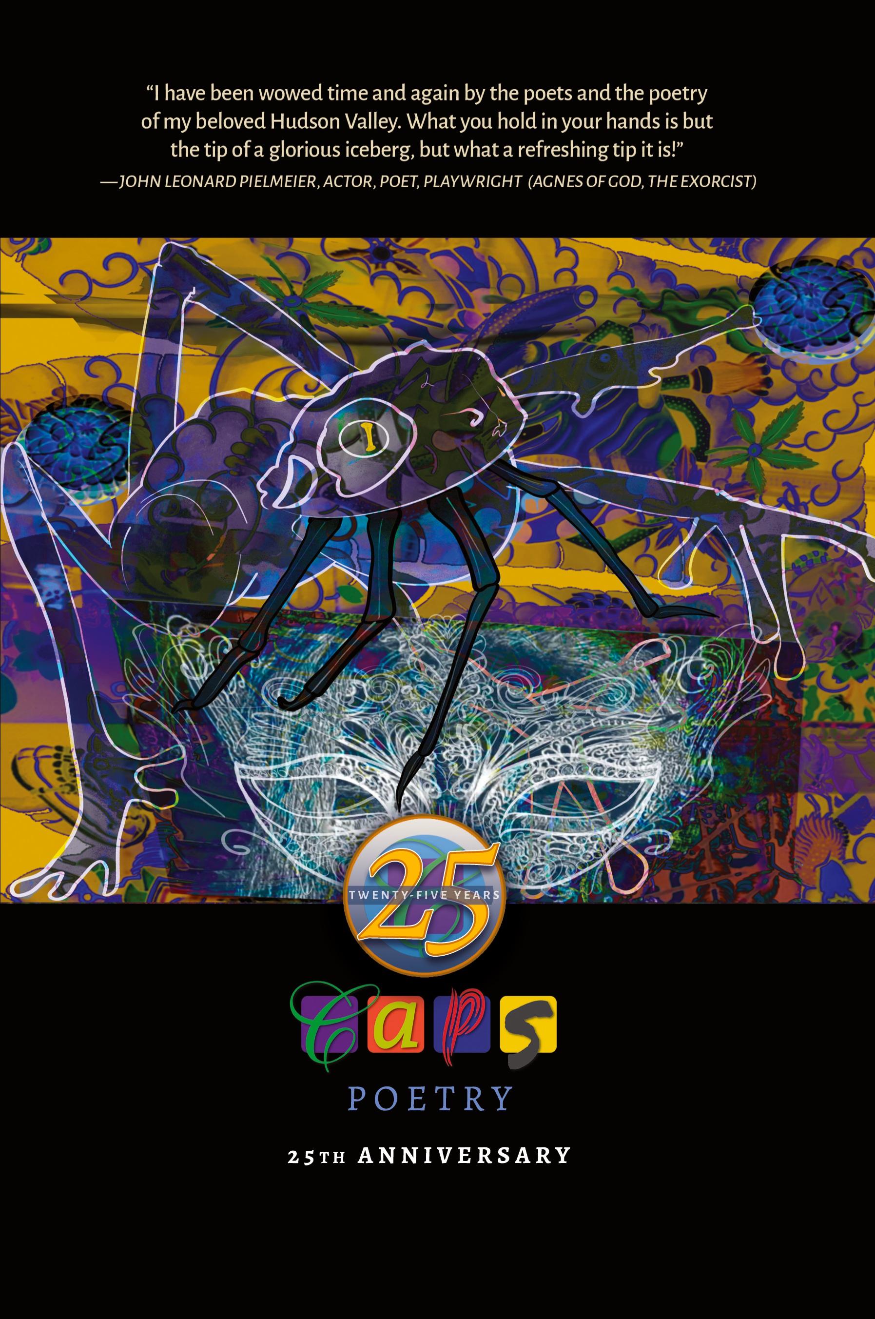 Vorderes Coverbild CAPS Poetry 25th Anniversary Anthology