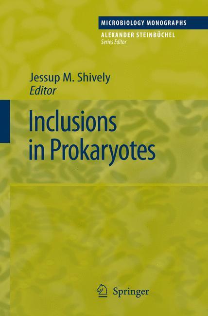 Vorderes Coverbild Inclusions in Prokaryotes