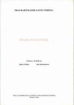 Vorderes Coverbild Idazlan guztiak