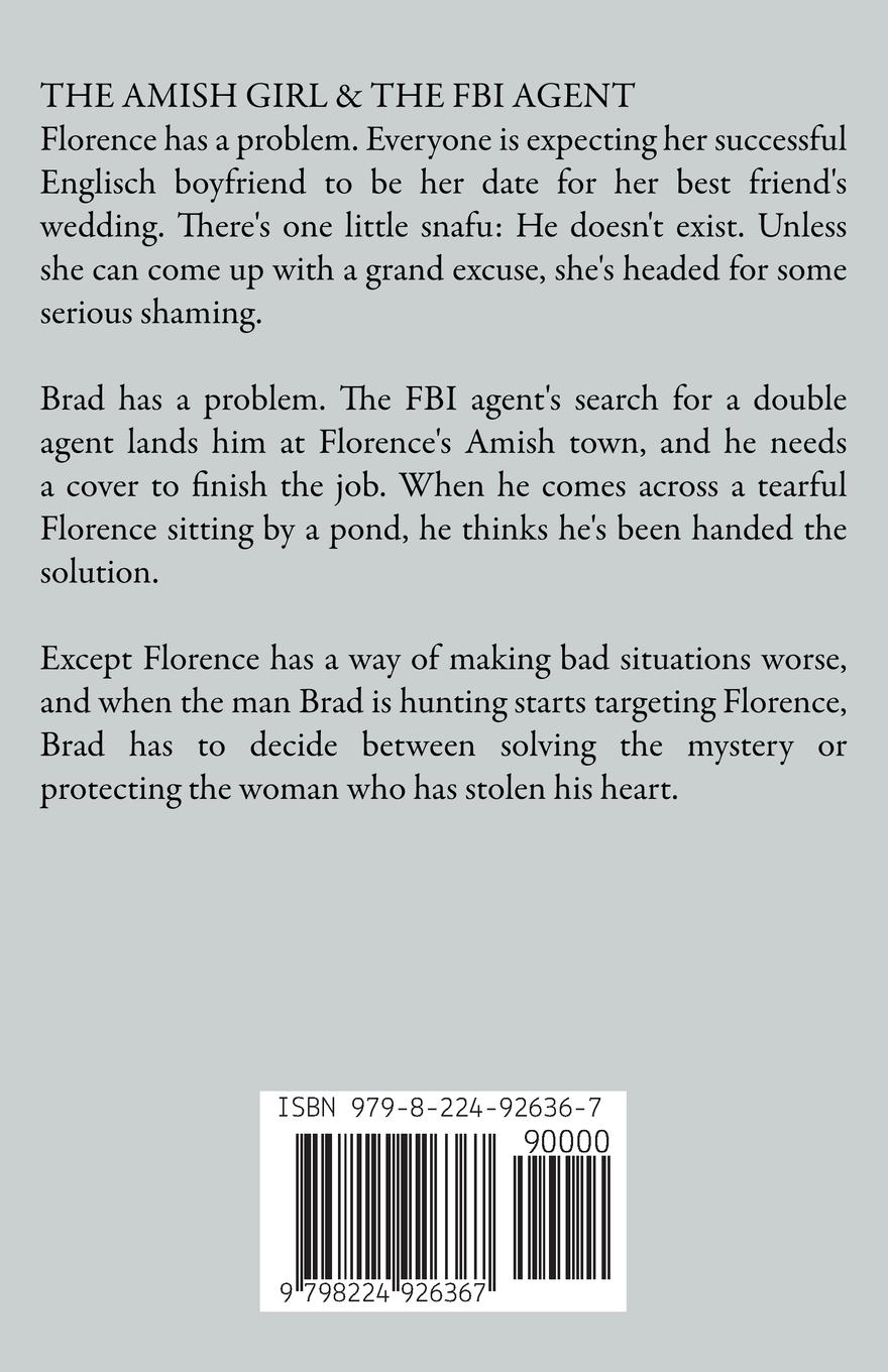 Rückseitencover The Amish Girl & The FBI Agent