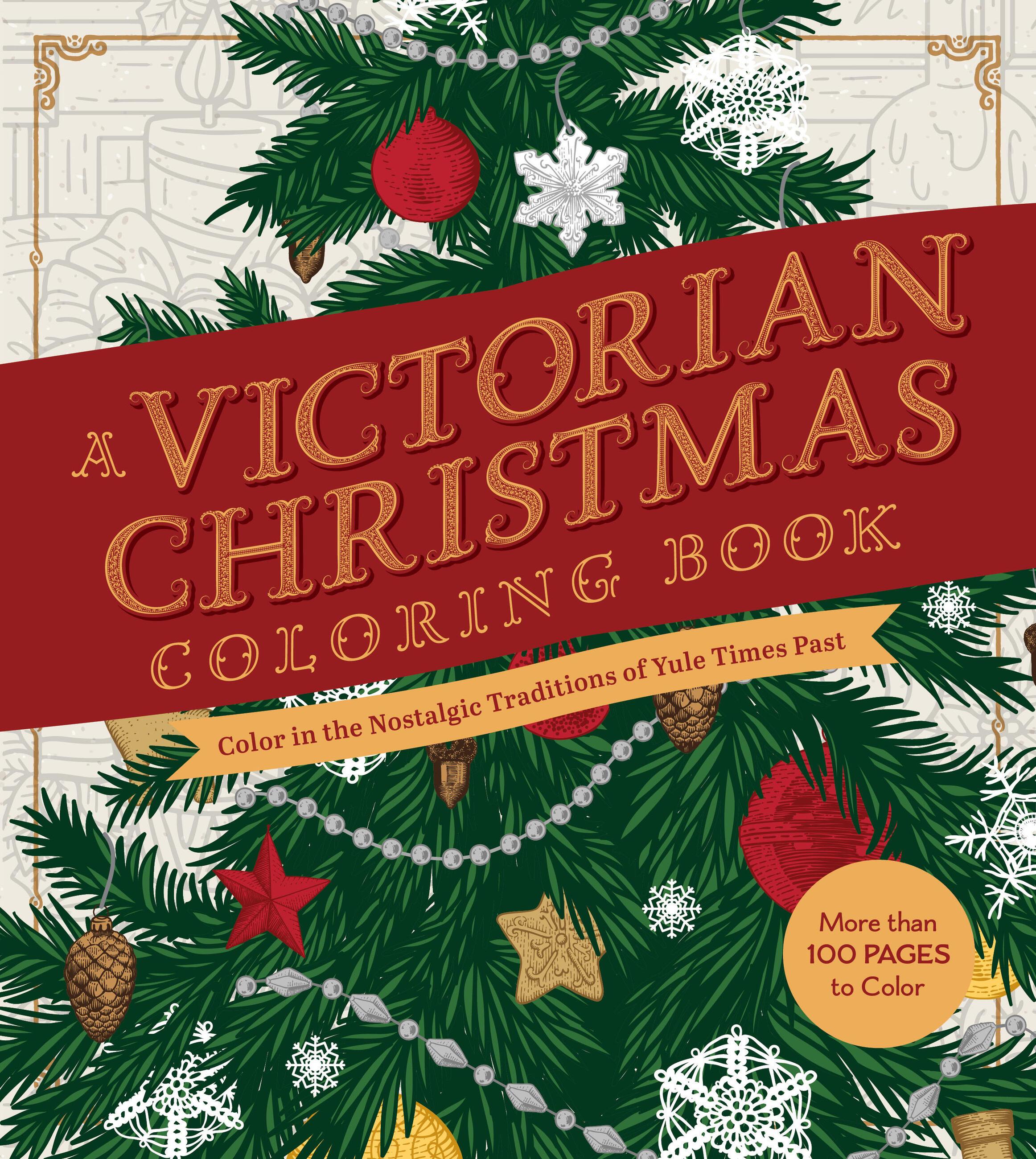 Vorderes Coverbild A Victorian Christmas Coloring Book