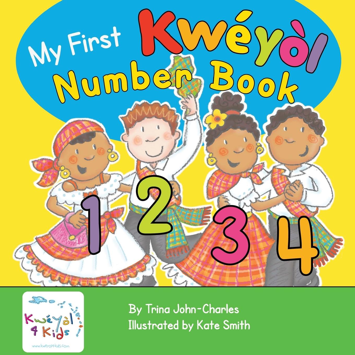 Vorderes Coverbild My First Kwéyòl Number Book