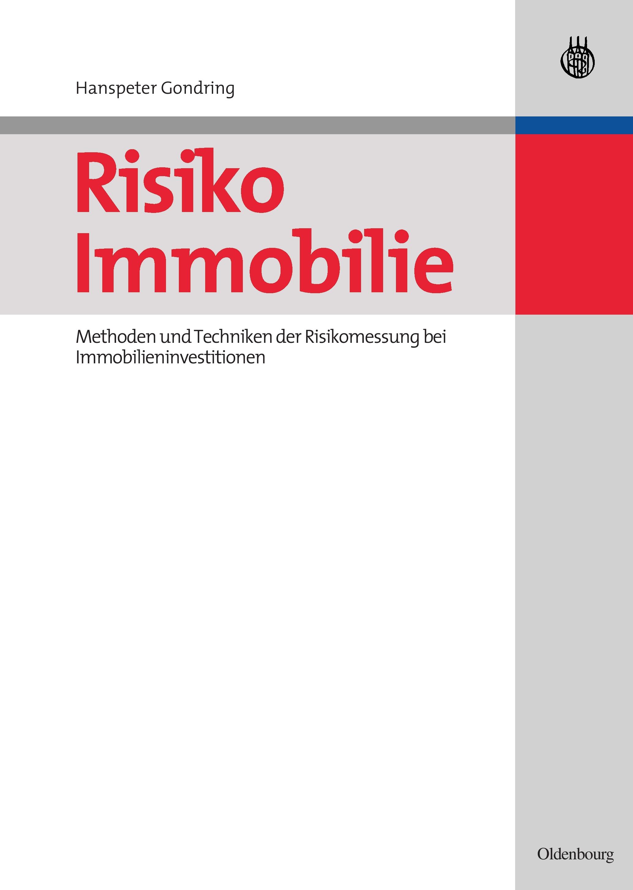Vorderes Coverbild Risiko Immobilie