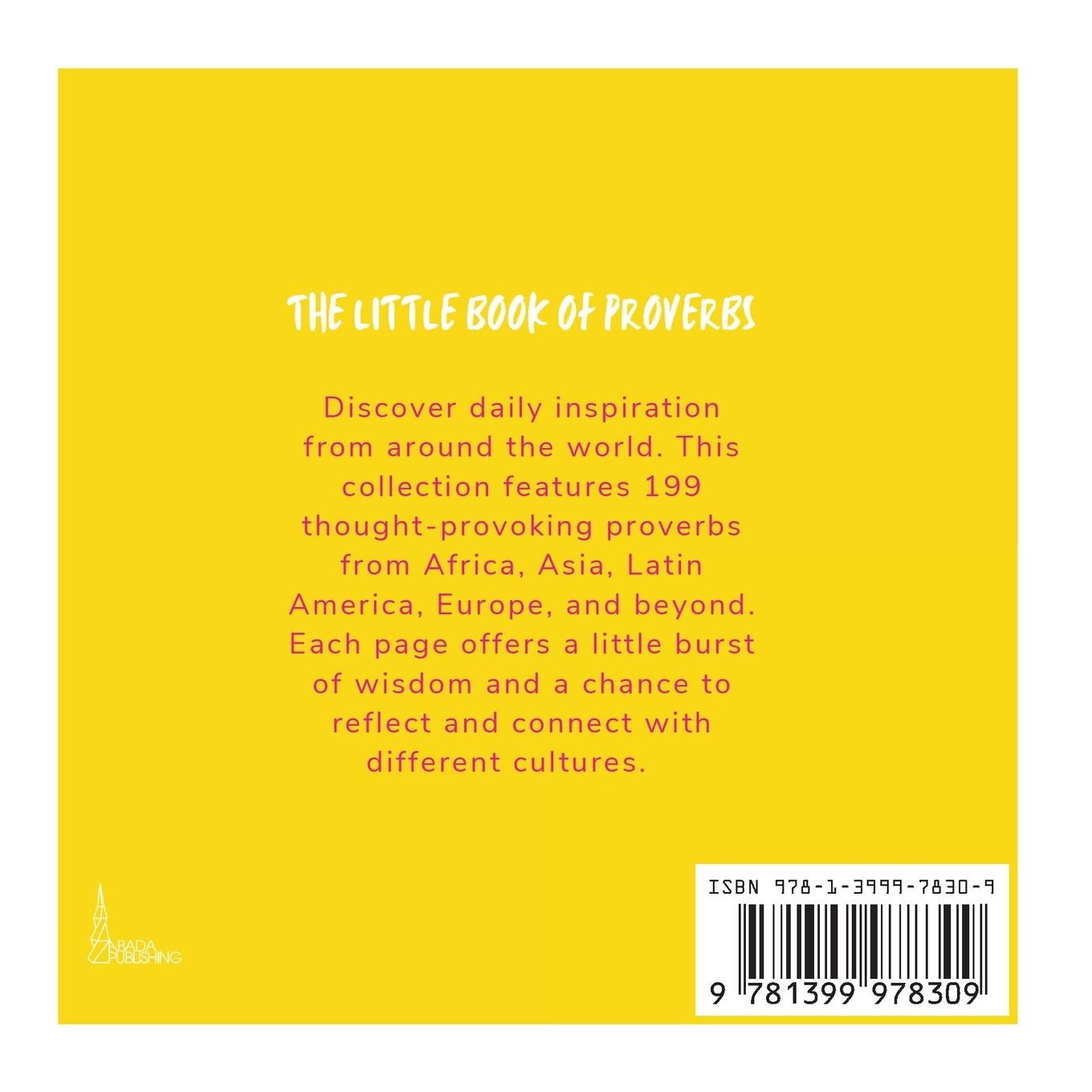 Rückseitencover The Little Book of Proverbs