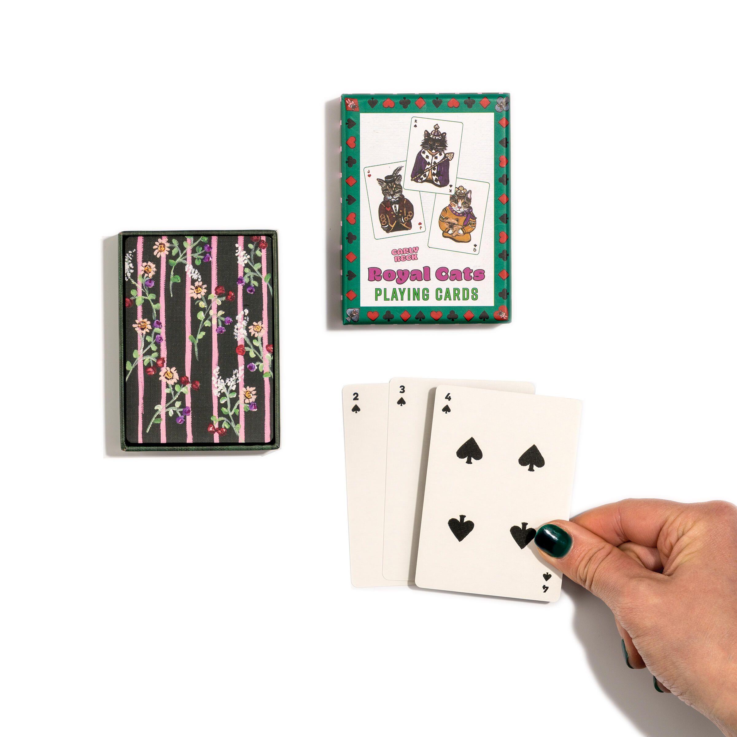 Beispielinhalt (Bild) Royal Cats Playing Cards