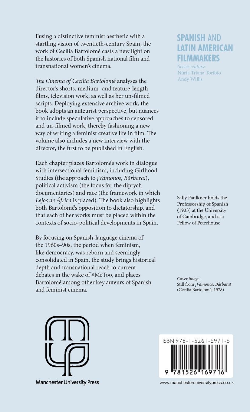 Rückseitencover The Cinema of Cecilia Bartolomé