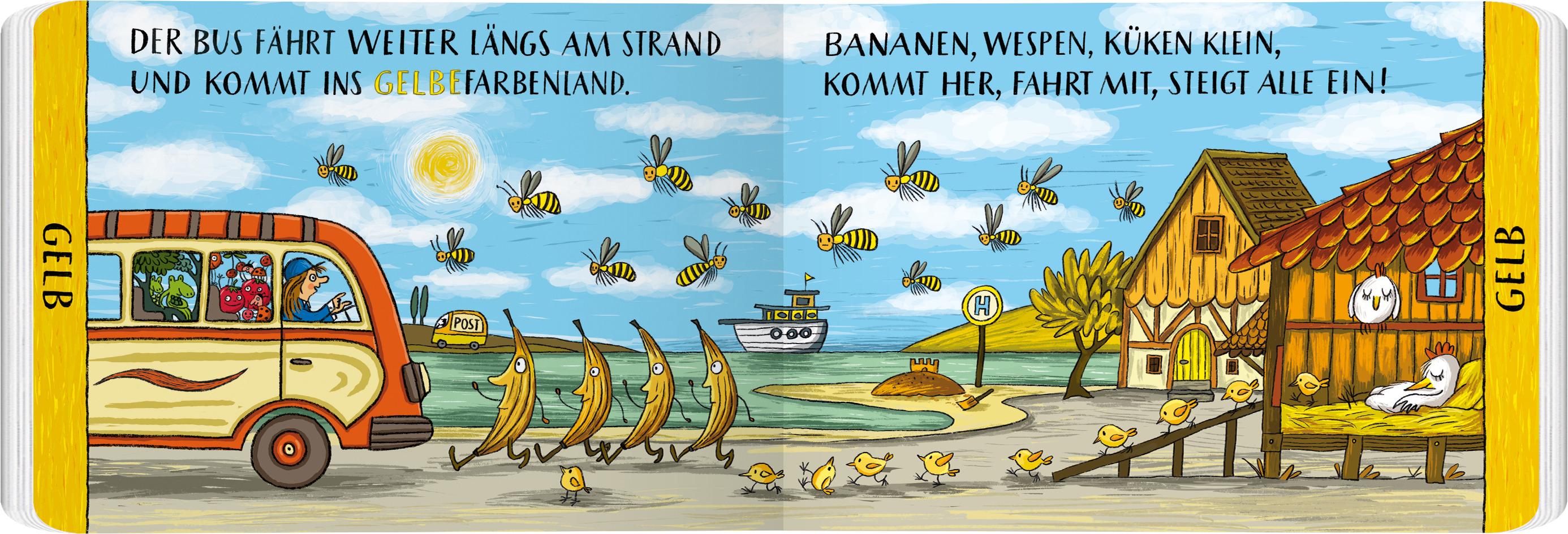 Beispielinhalt (Bild) Wir reisen ins Farbenland!