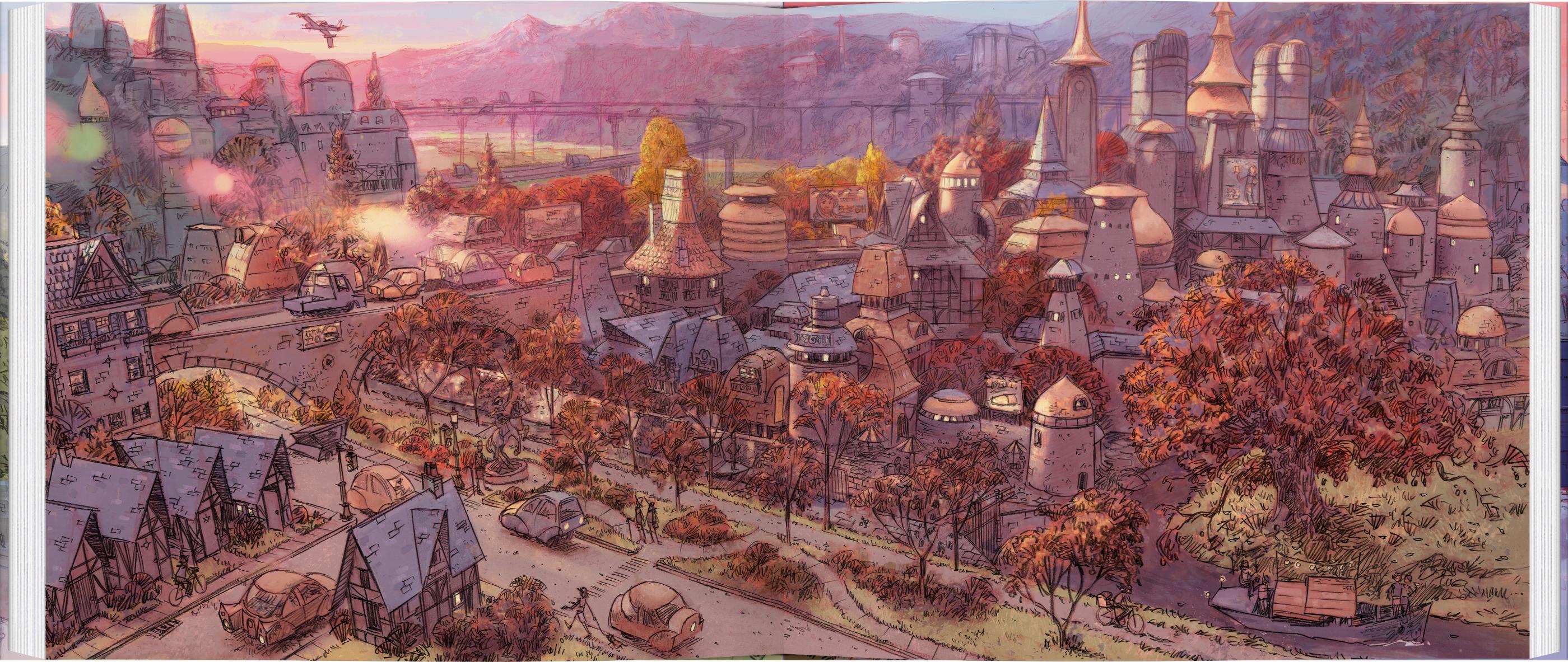 Beispielinhalt (Bild) Der Baum und der Fluss