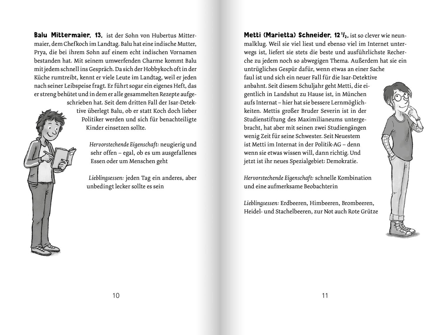 Beispielinhalt (Bild) Die Isar-Detektive 4. Fasching in Gefahr