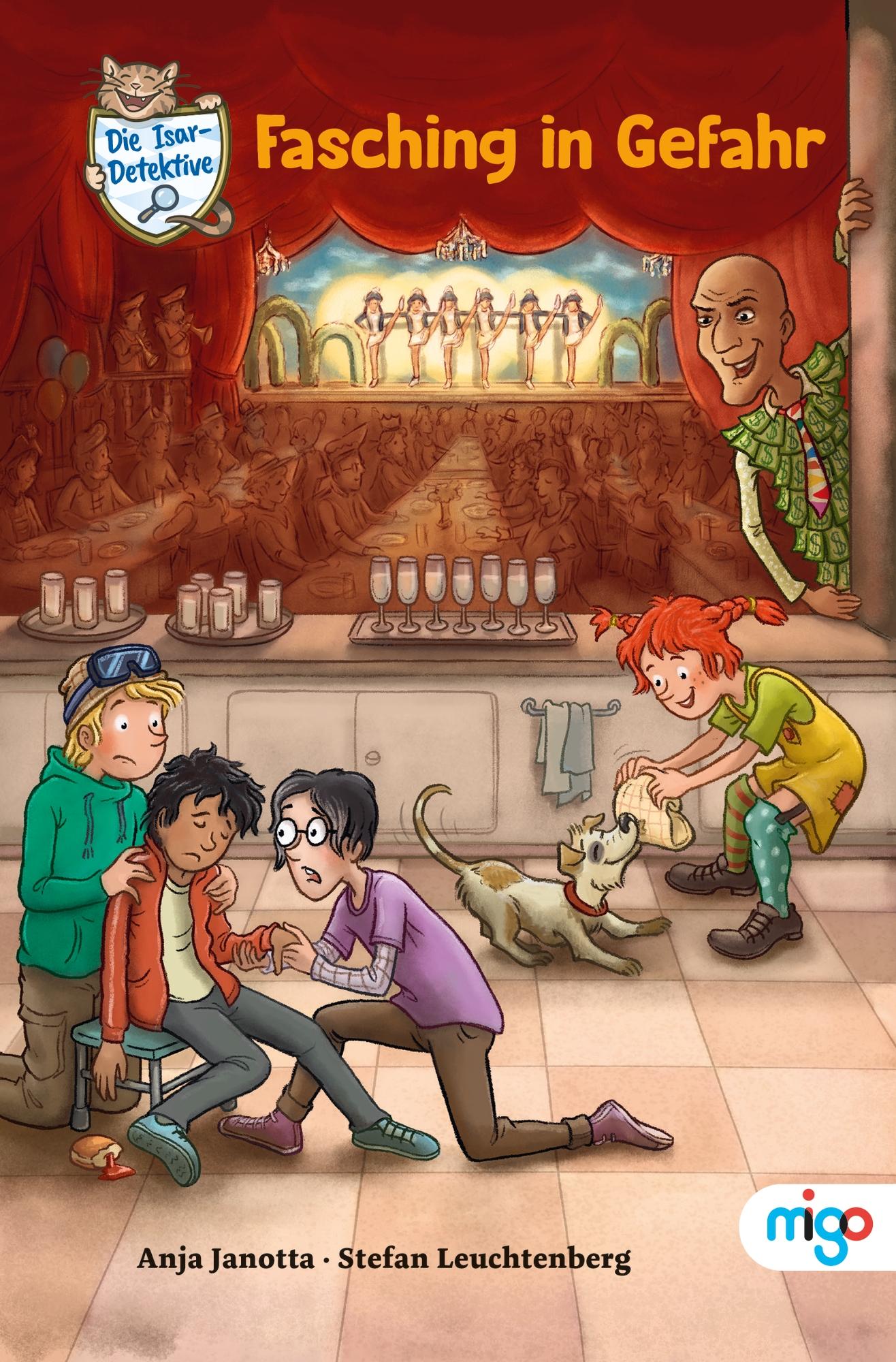 Vorderes Coverbild Die Isar-Detektive 4. Fasching in Gefahr