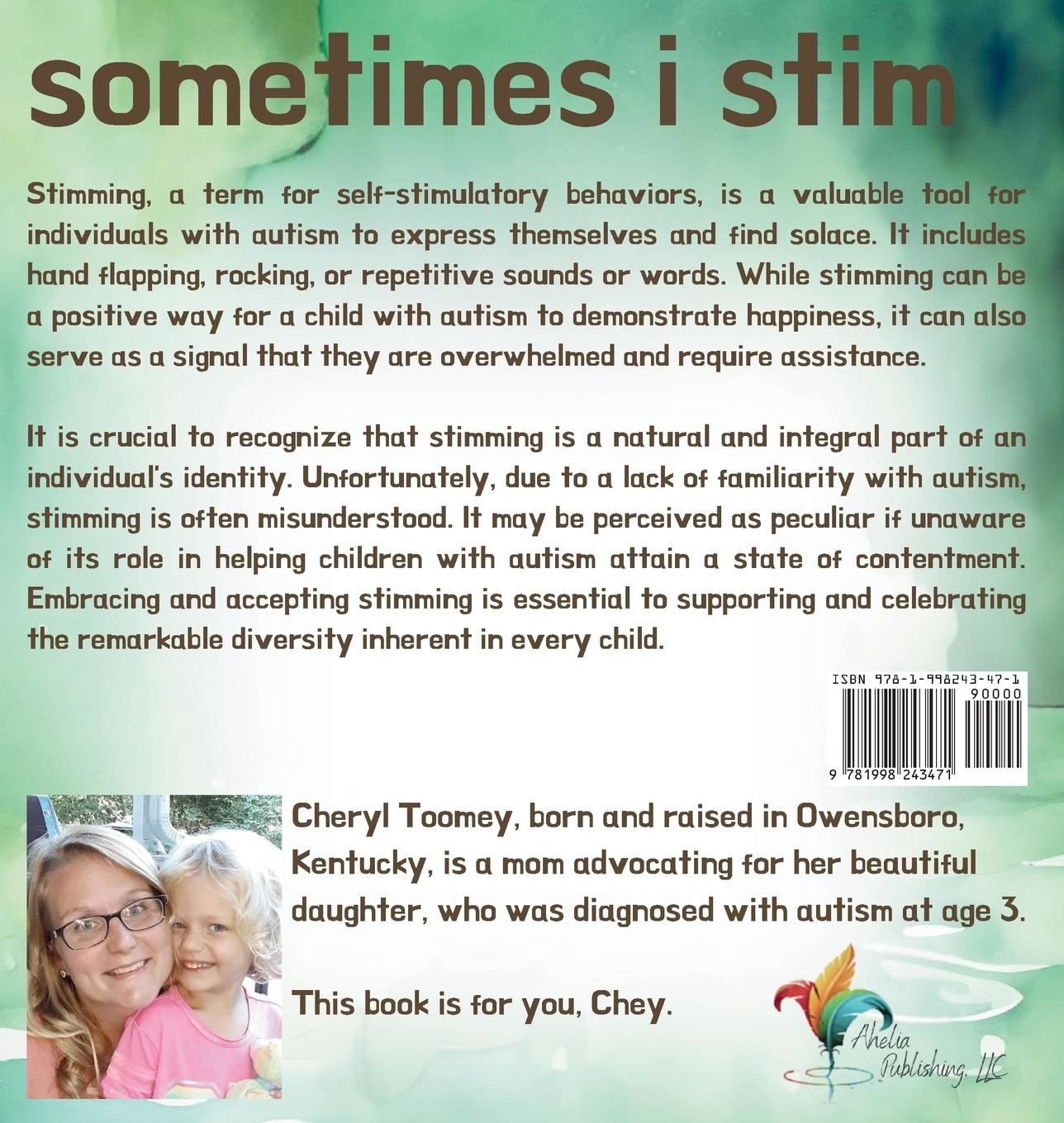 Rückseitencover Sometimes I Stim