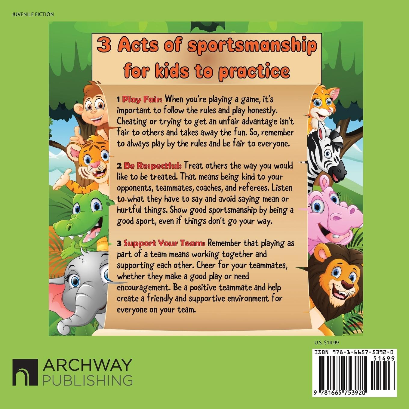 Rückseitencover Bungo The Funky Monkey Jungle Olympics