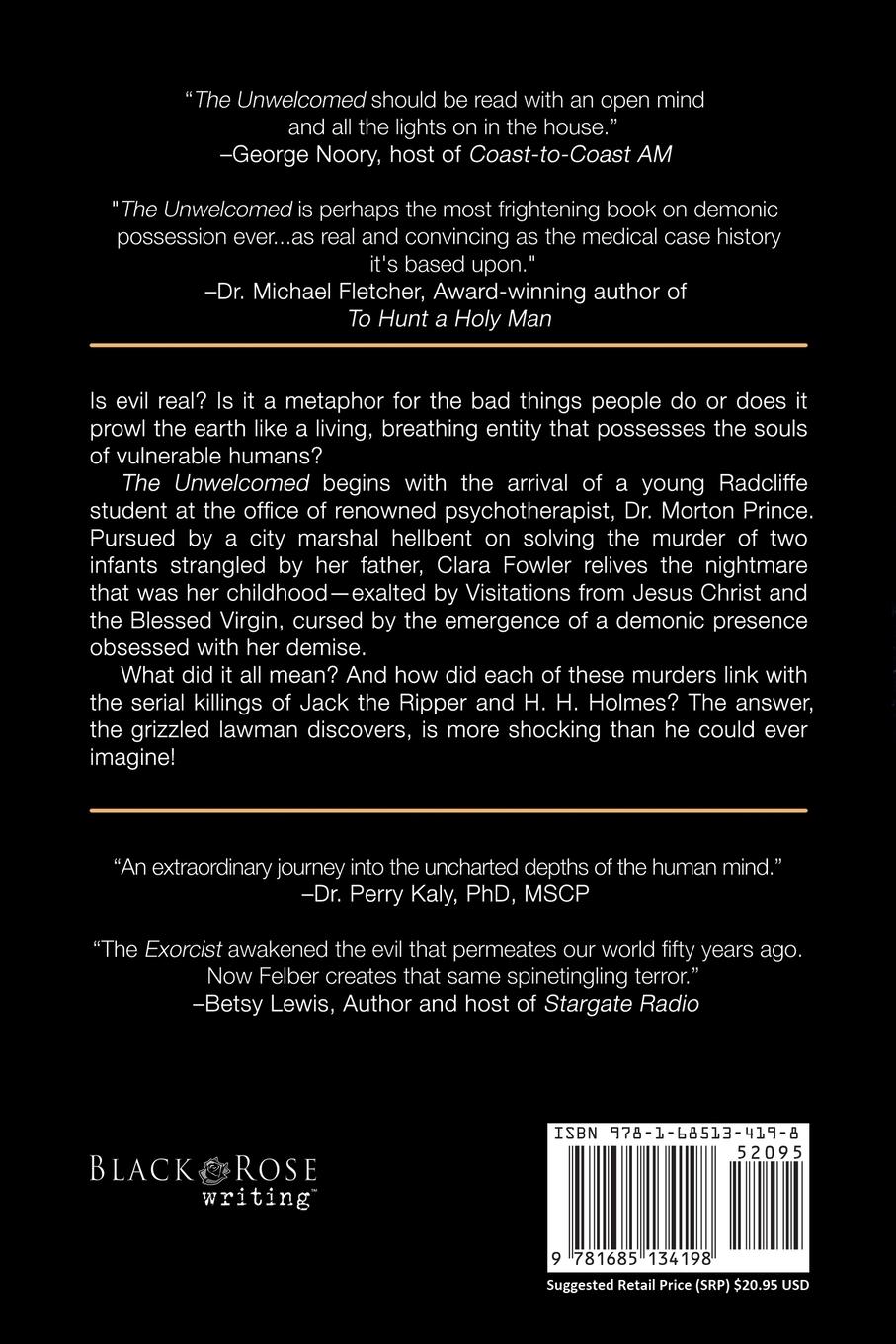 Rückseitencover The Unwelcomed