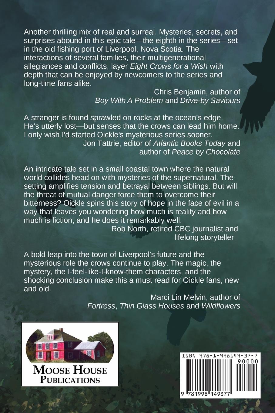 Rückseitencover Eight Crows for a Wish