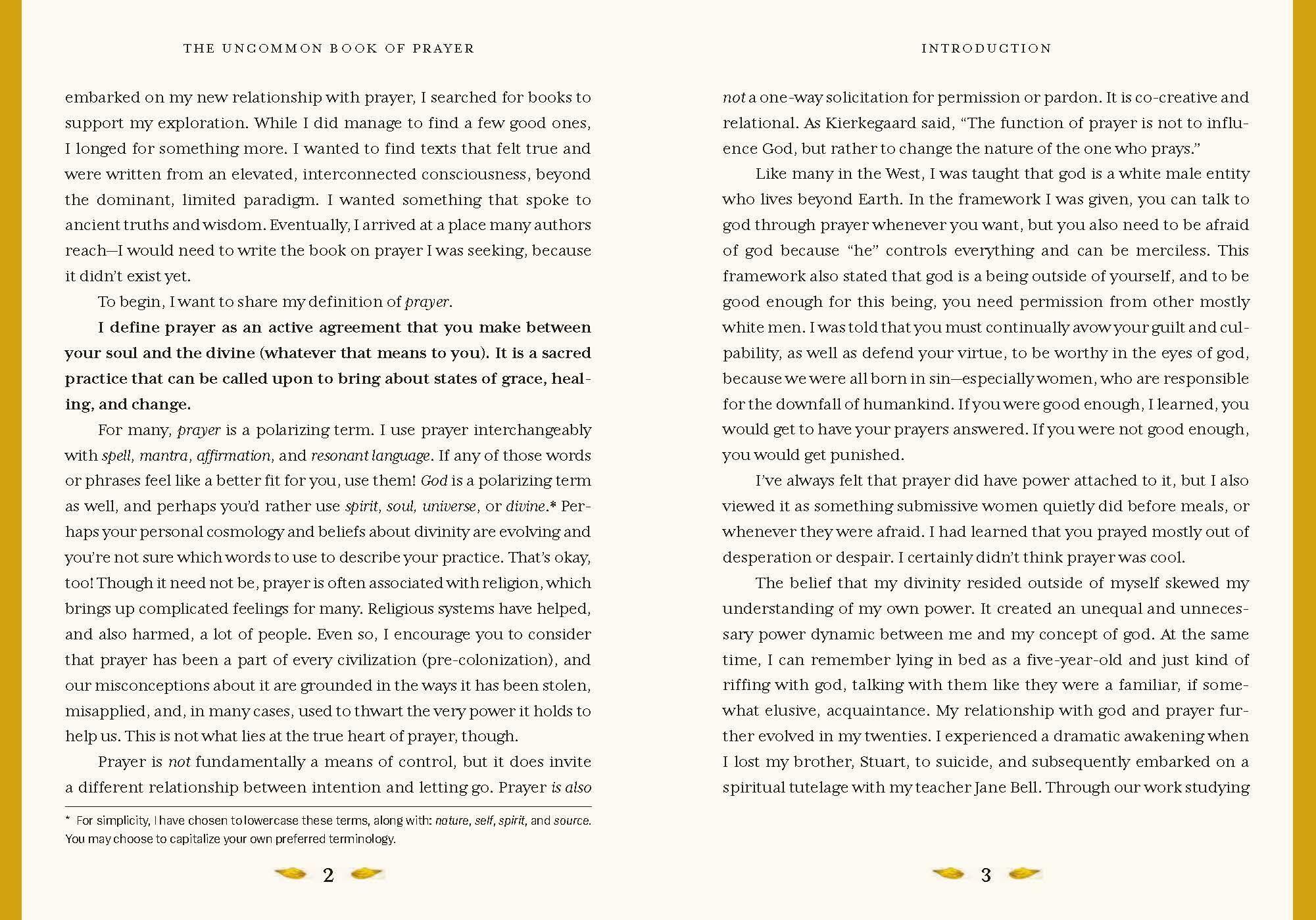 Beispielinhalt (Bild) The Uncommon Book of Prayer