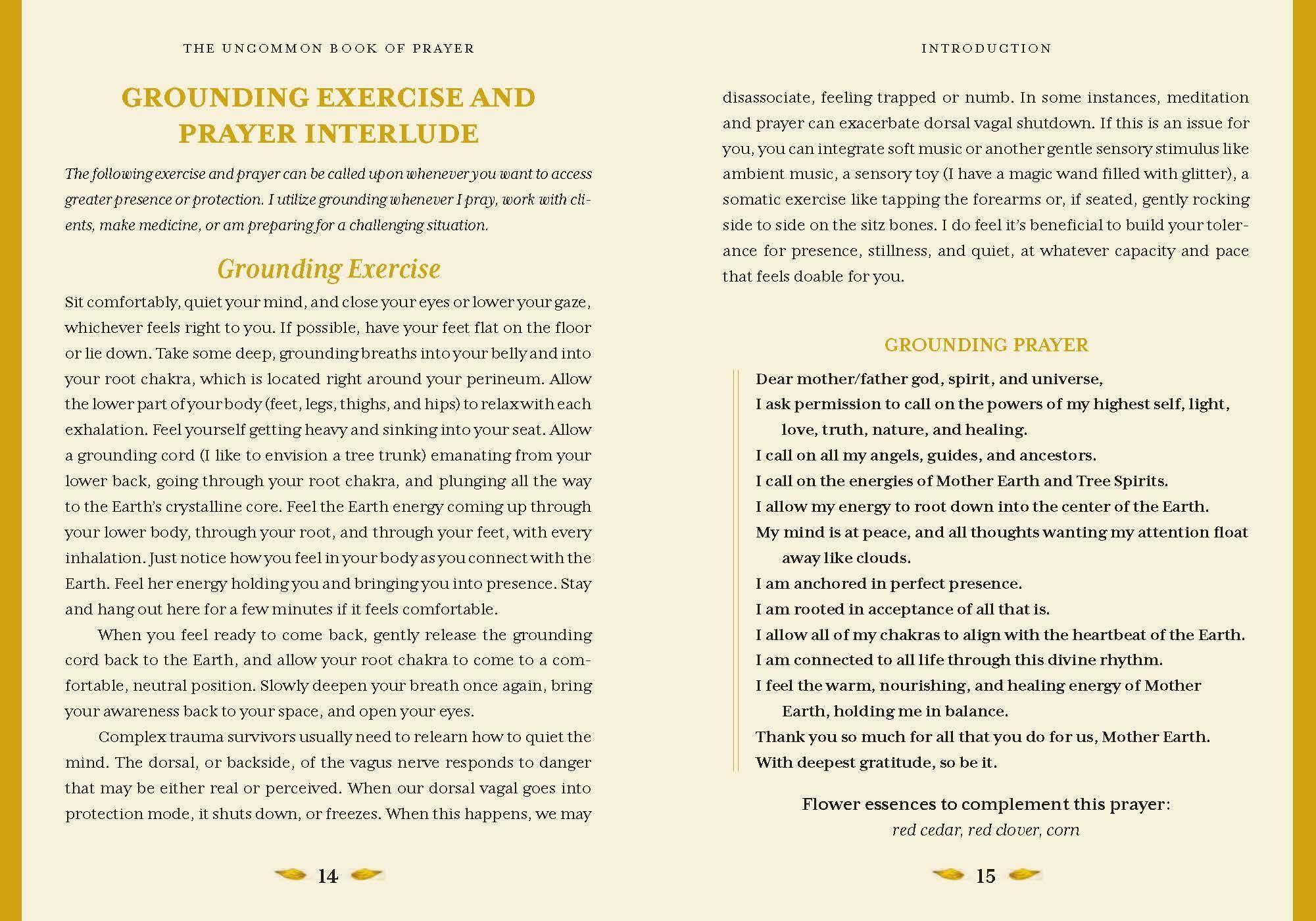 Beispielinhalt (Bild) The Uncommon Book of Prayer