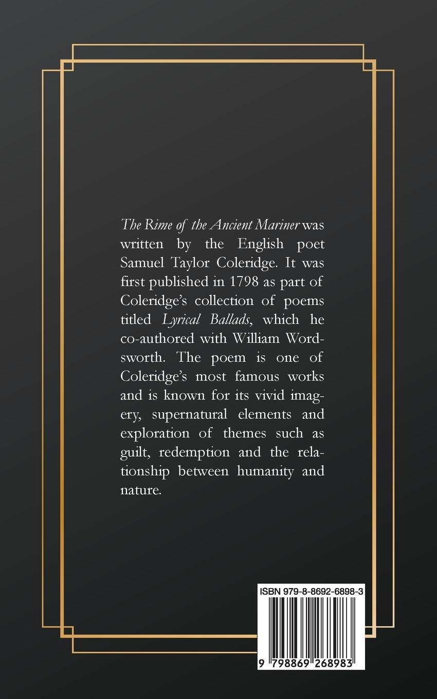 Rückseitencover The Rime of the Ancient Mariner