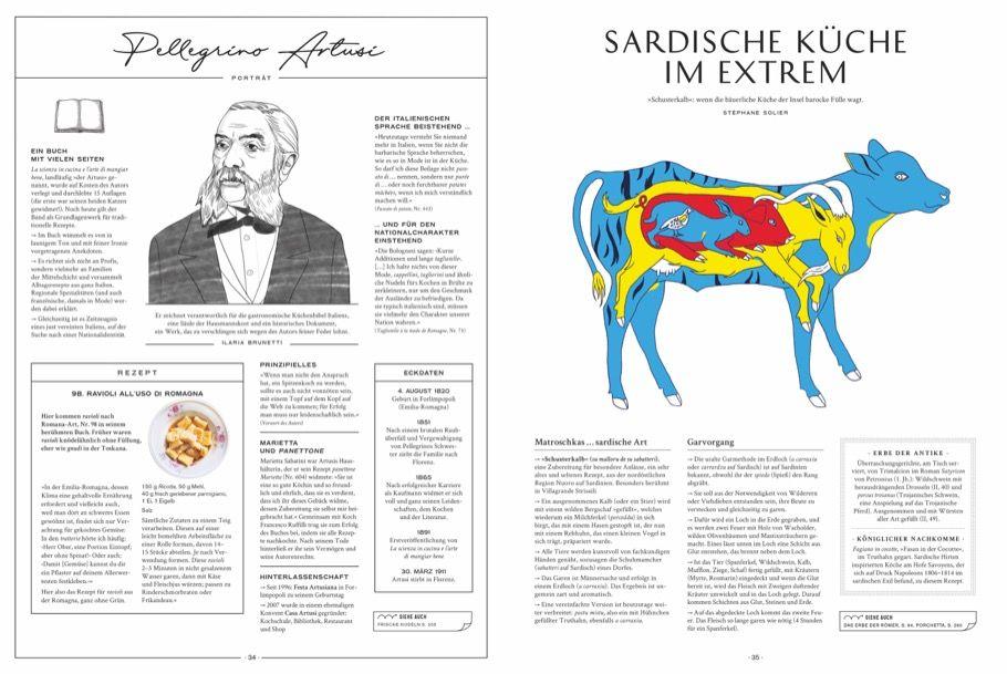 Beispielinhalt (Bild) Die Gourmet-Bibel Italien
