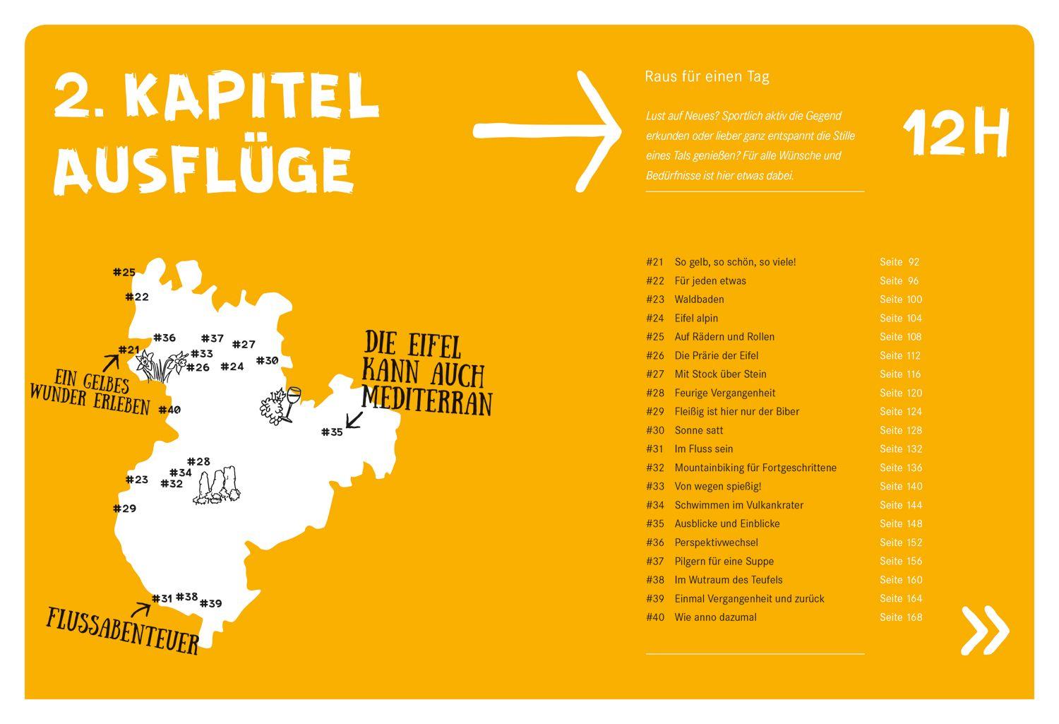 Beispielinhalt (Bild) 52 kleine & große Eskapaden in der Eifel