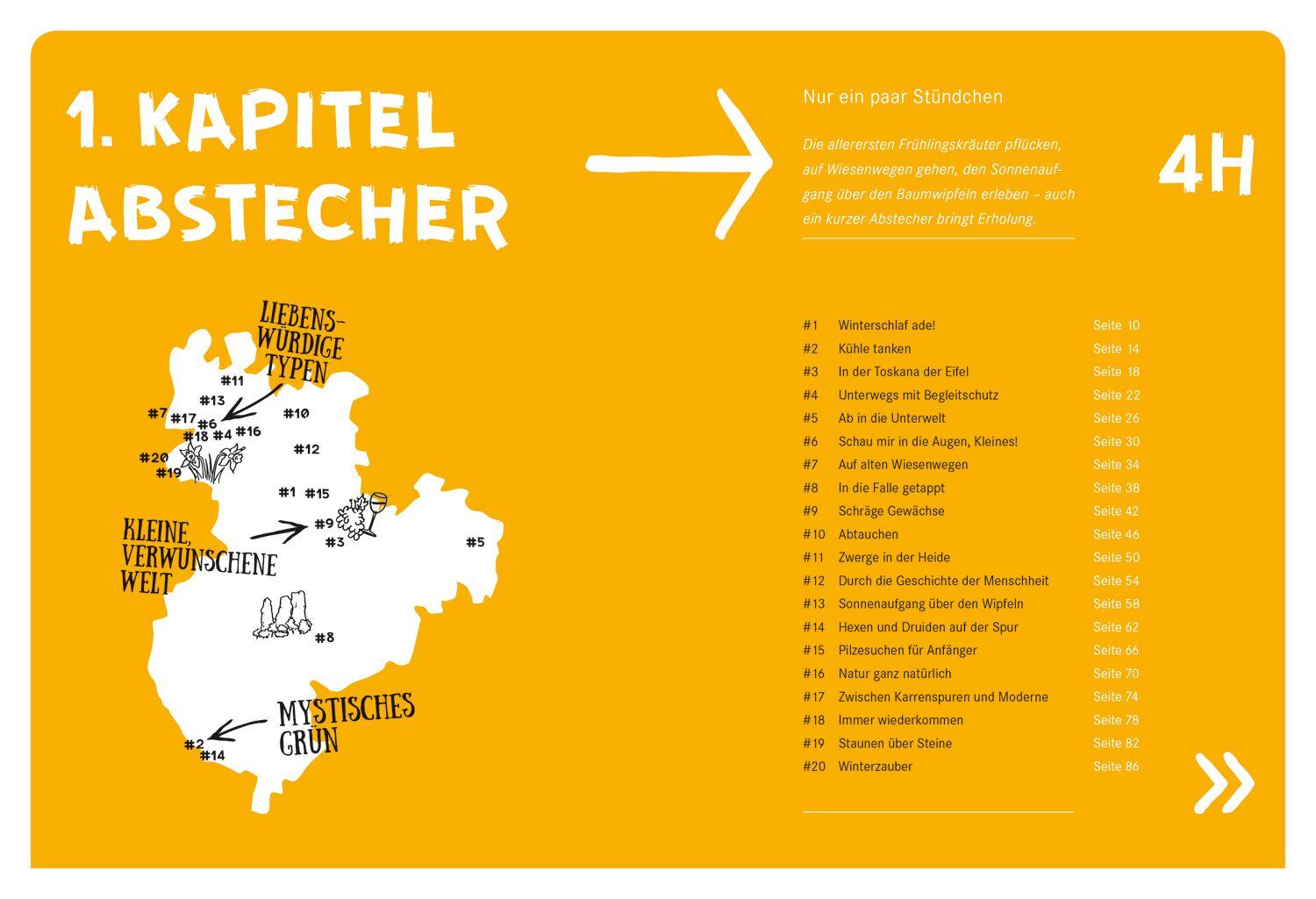 Beispielinhalt (Bild) 52 kleine & große Eskapaden in der Eifel