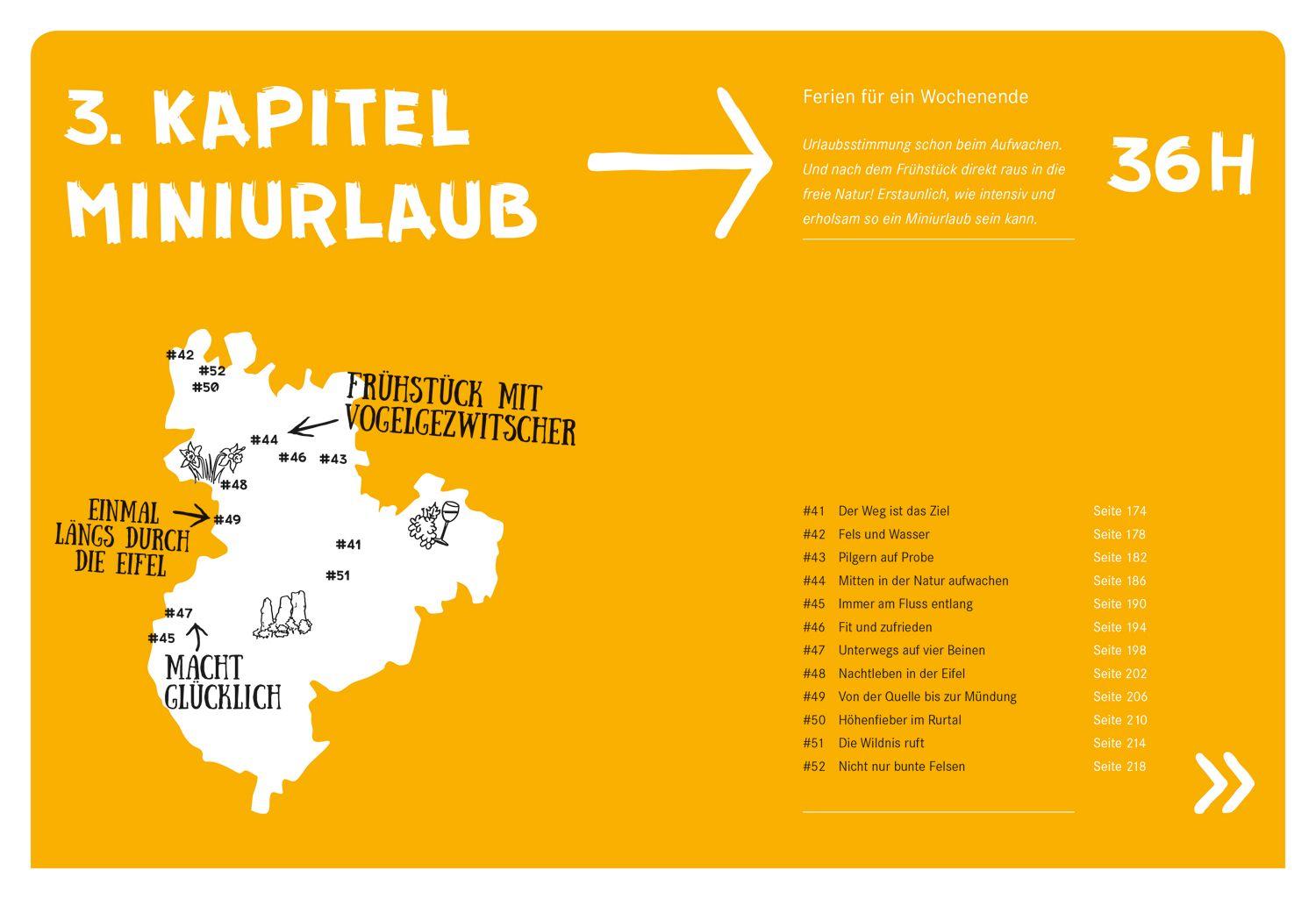 Beispielinhalt (Bild) 52 kleine & große Eskapaden in der Eifel