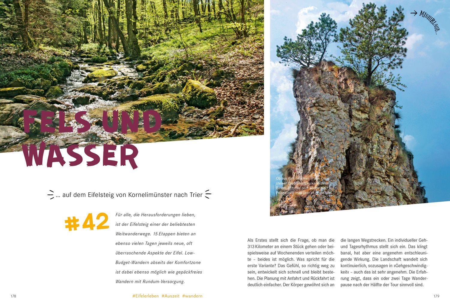 Beispielinhalt (Bild) 52 kleine & große Eskapaden in der Eifel