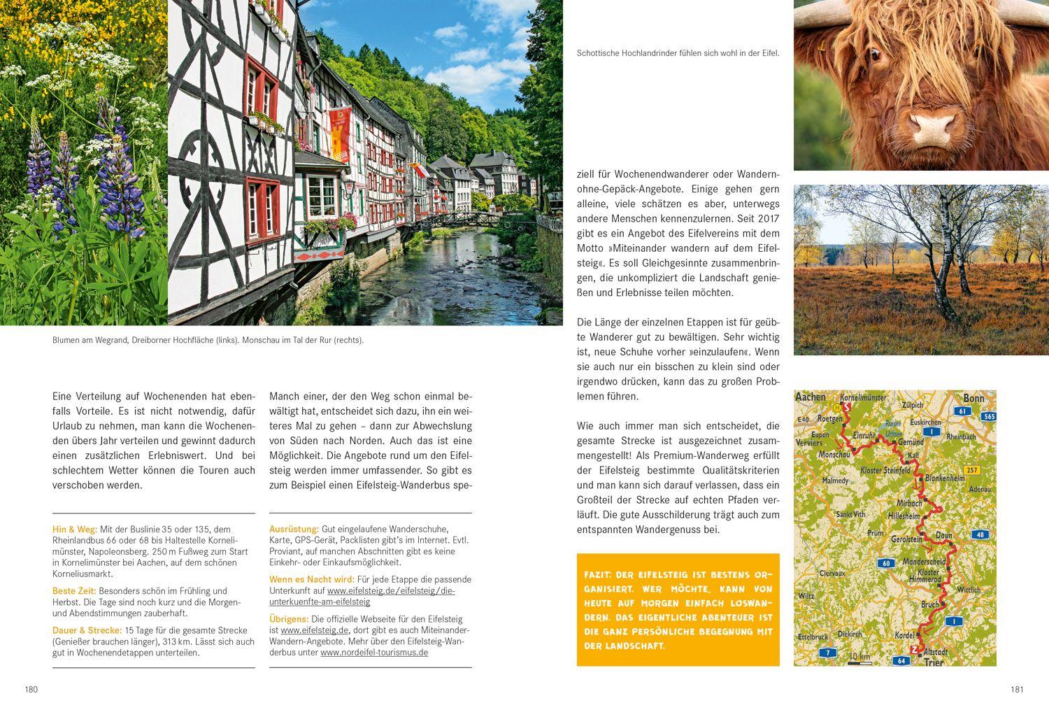 Beispielinhalt (Bild) 52 kleine & große Eskapaden in der Eifel