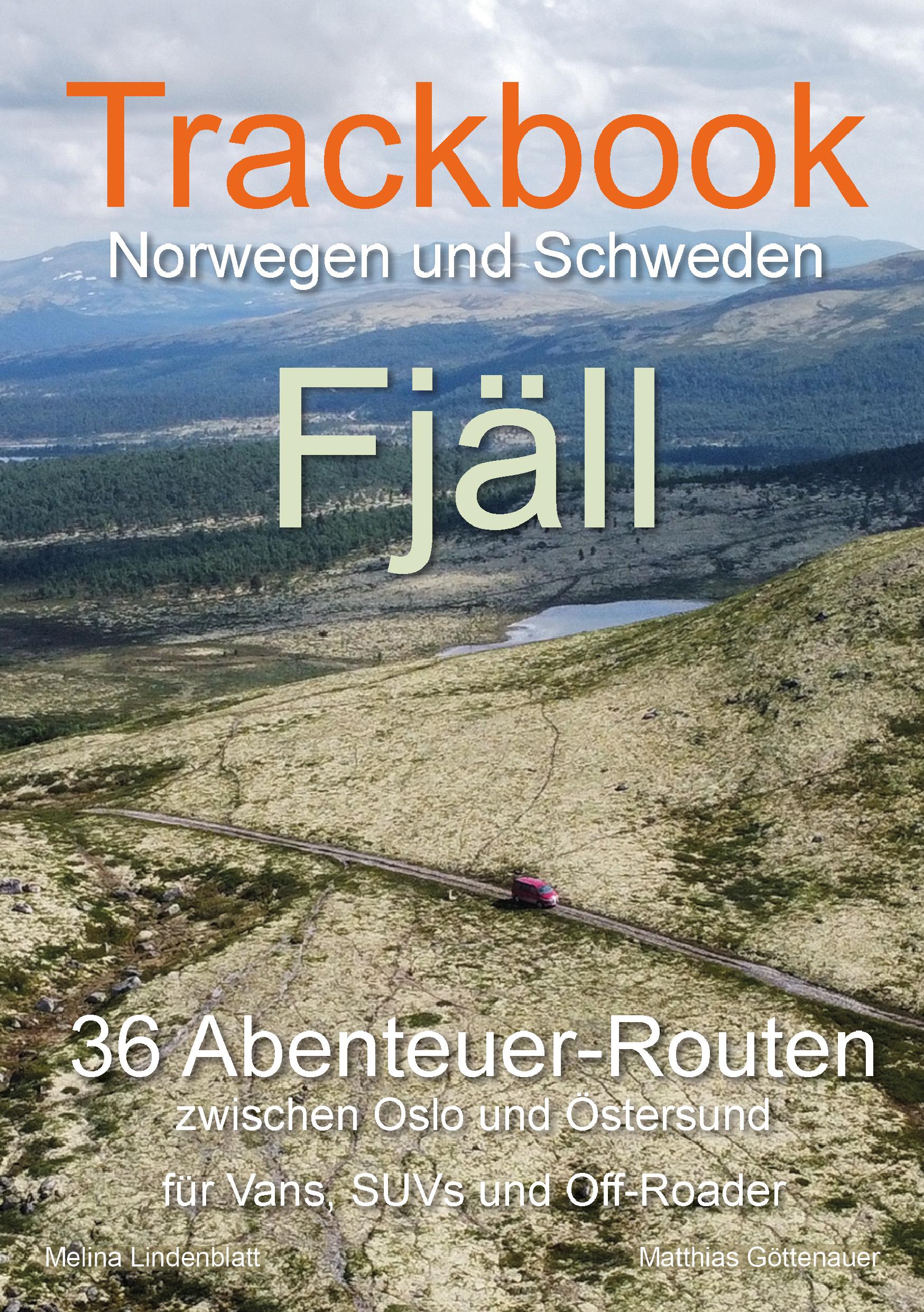 Vorderes Coverbild Trackbook Norwegen und Schweden - Fjäll