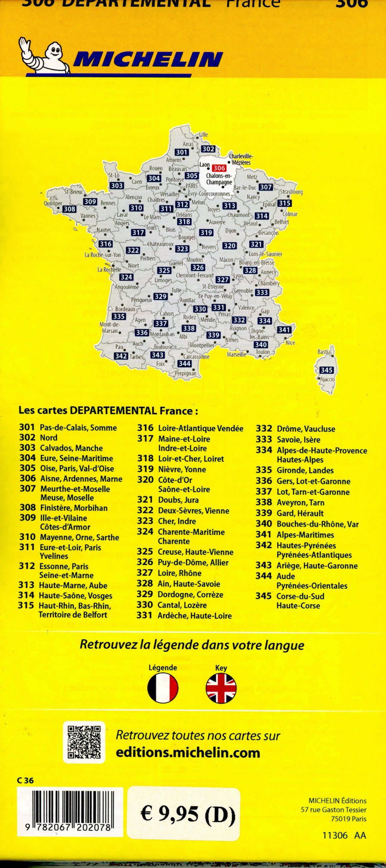 Beispielinhalt (Bild) Michelin Ardennen - Nördliche Champagne