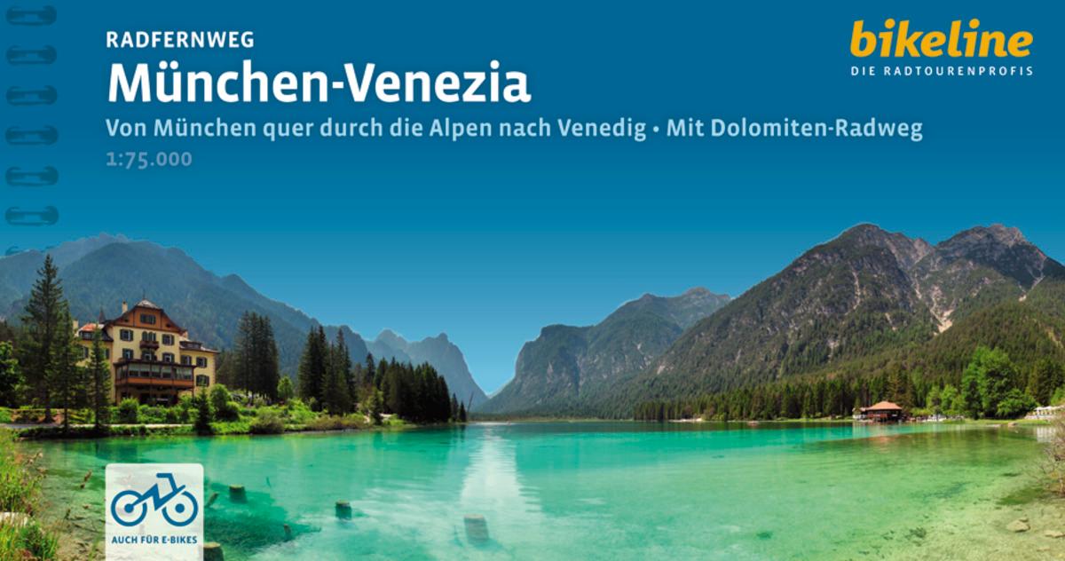 Vorderes Coverbild Radfernweg München-Venezia