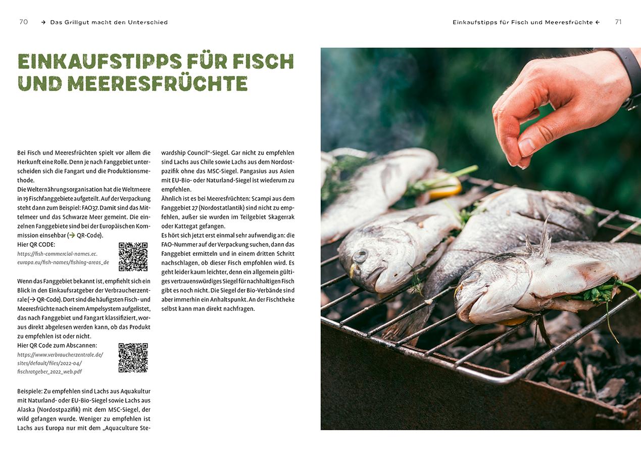 Beispielinhalt (Bild) Grüner grillen