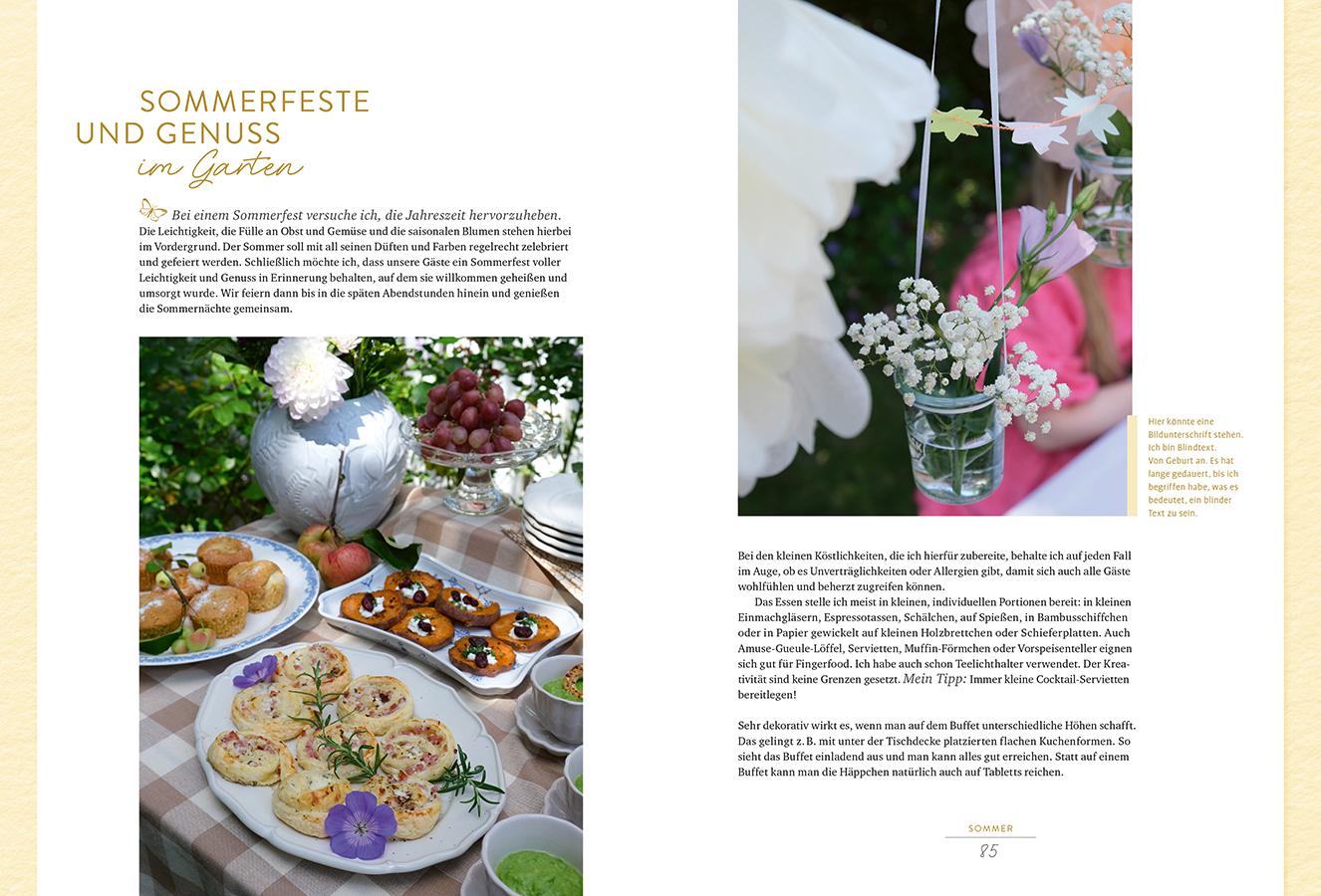 Beispielinhalt (Bild) Kleine Köstlichkeiten aus dem Garten