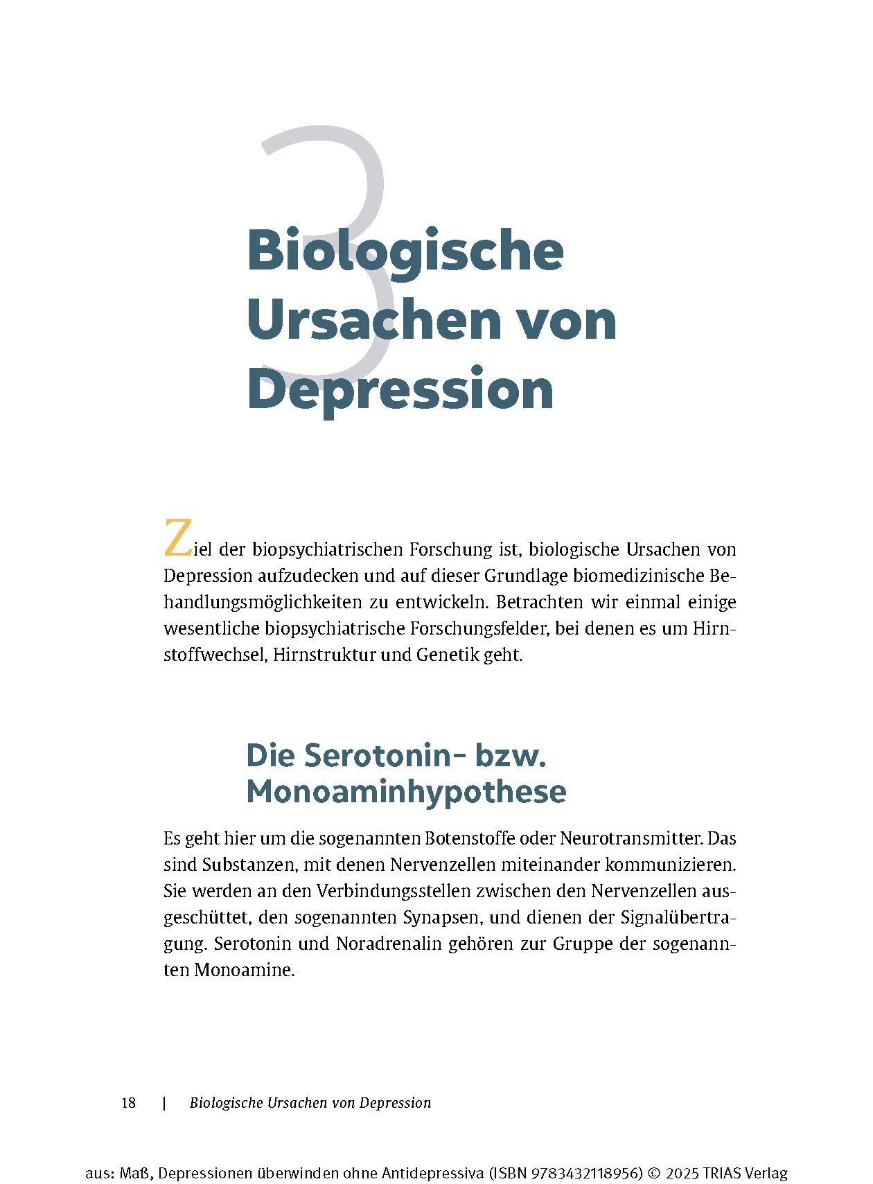 Beispielinhalt (Bild) Depressionen überwinden ohne Antidepressiva